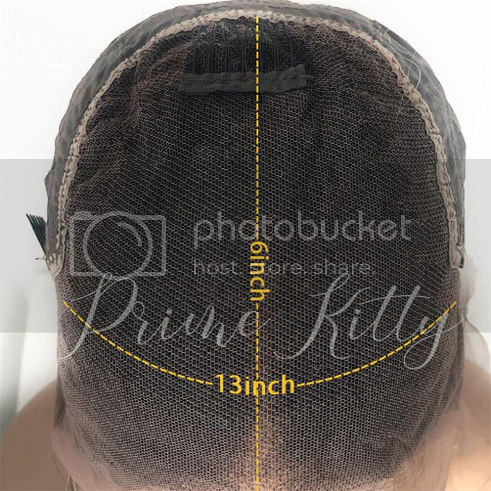 13x6 Lace Front Wig Human Hair for Women - Brazilian Virgin Hair 9A Pre Plucked with Baby Hair, Short Bob Wig 8
