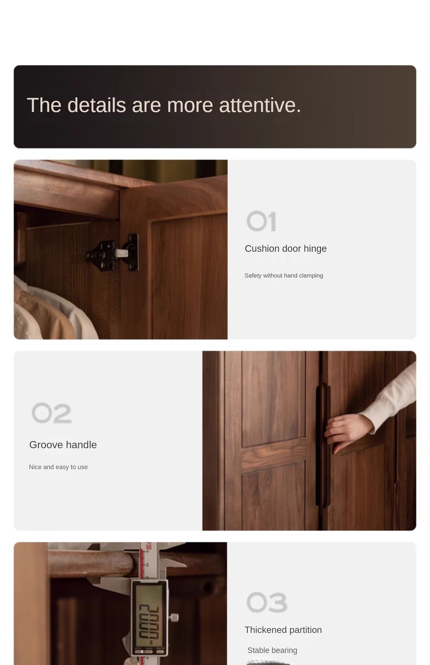 Premium Black Walnut Solid Wood Wardrobe - Handcrafted Closet Organizer with Adjustable Shelves | Perfect for Bedroom, Walk-in Closet & Master Suite Organization