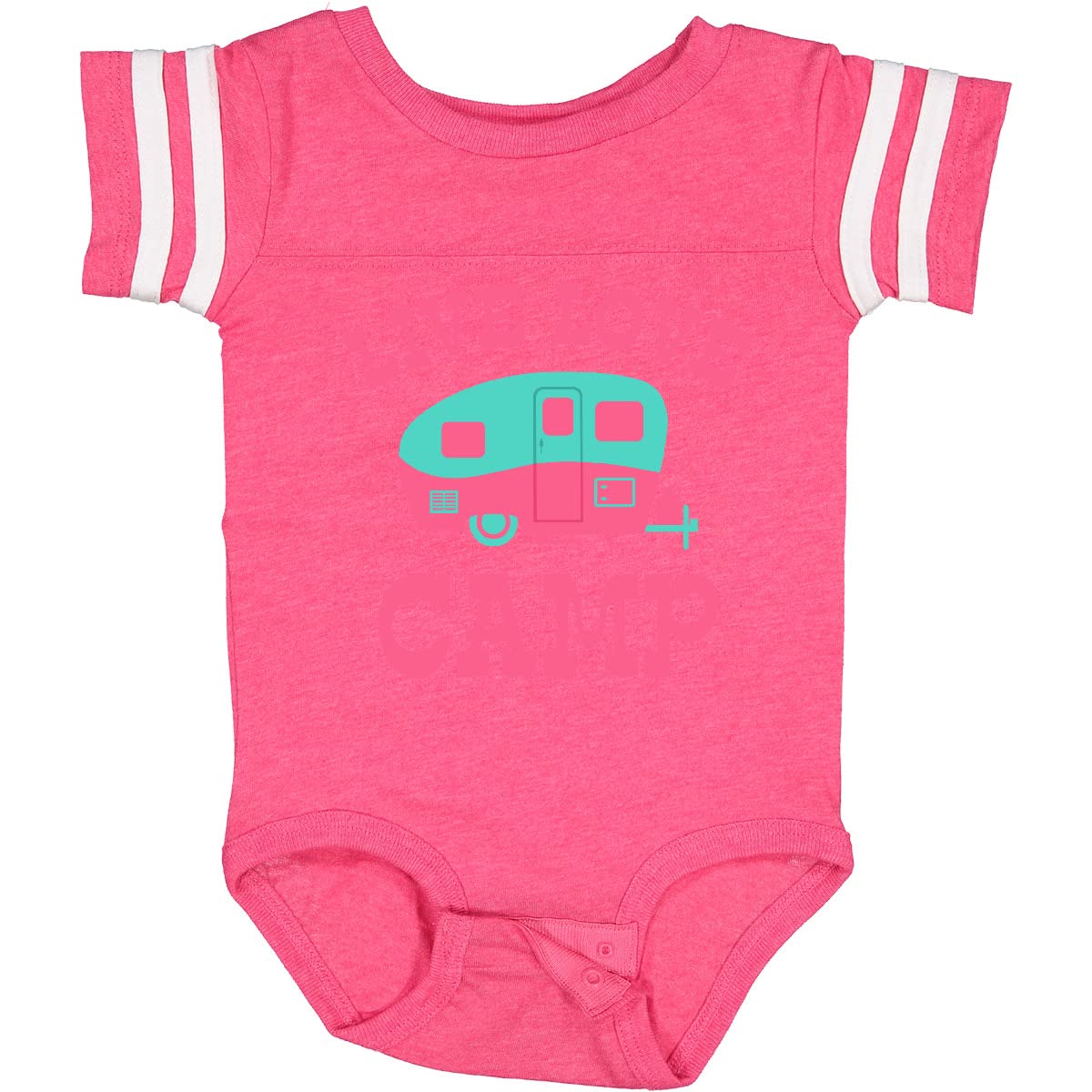 Inktastic Live Love Camp RV Baby Bodysuit - Soft Cotton Infant Onesie for Camping & Outdoor Adventures - Perfect Gift for RV Families & Camping Enthusiasts