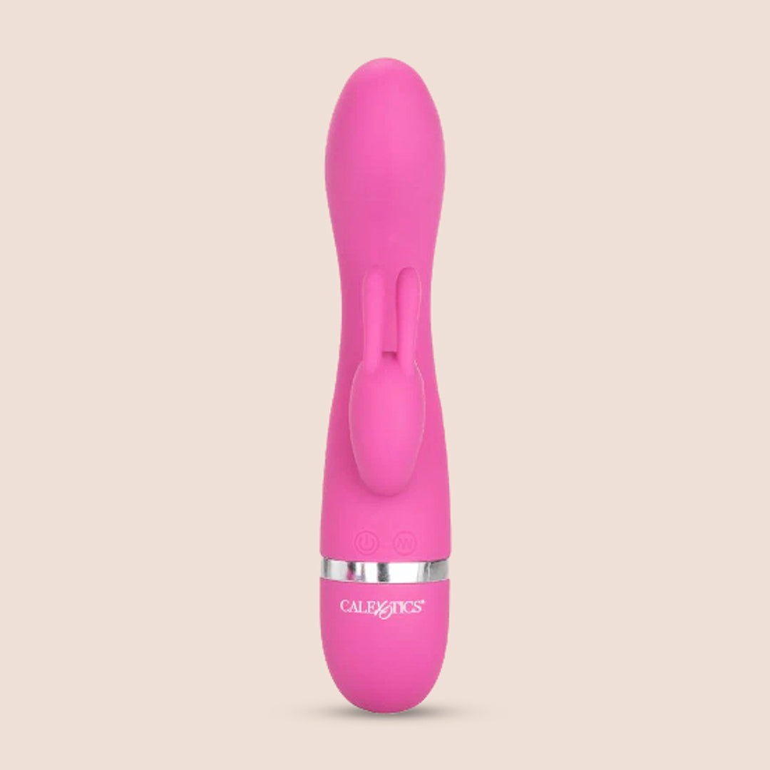 Foreplay Frenzy™ Bunny Rabbit Vibrator - Dual Motor G-Spot & Clitoral Stimulator with Curved Tip for Powerful Orgasms | Perfect for Couples Play & Solo Pleasure