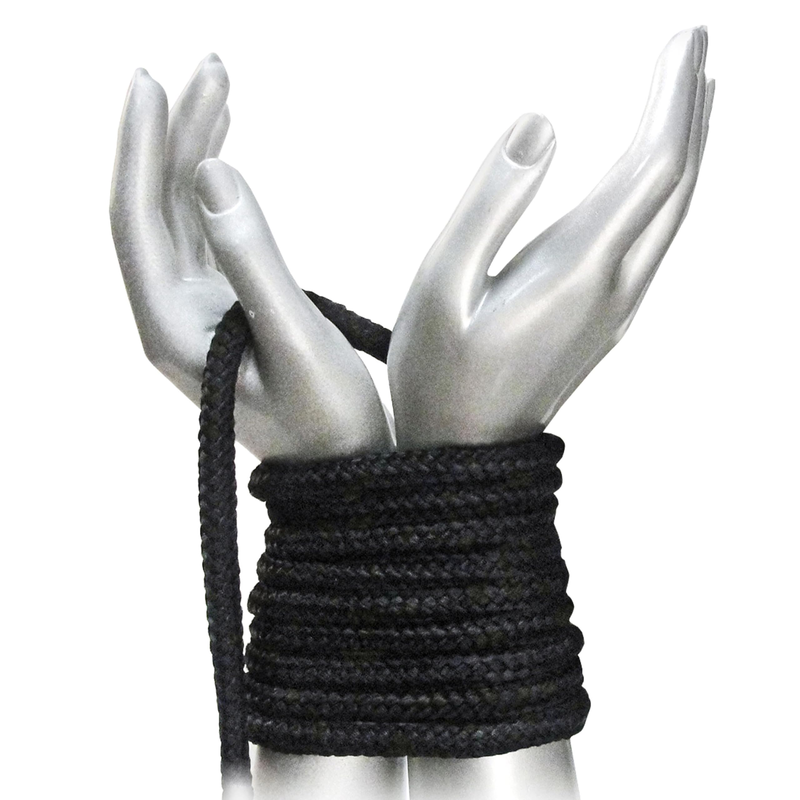Premium Bondage Rope for Sensual Play - Soft & Durable Fetish Restraint Kit for Couples (50ft) - Perfect for BDSM, Shibari, and Intimate Bondage Scenes
