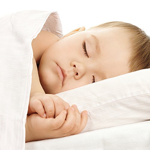 Hypoallergenic Down Alternative Crib Comforter with 100% Organic Cotton Cover - Standard Crib Size, Gentle for Sensitive Skin, Machine Washable - Perfect for Nursery, Baby Shower Gifts & Newborn Sleep Comfort
