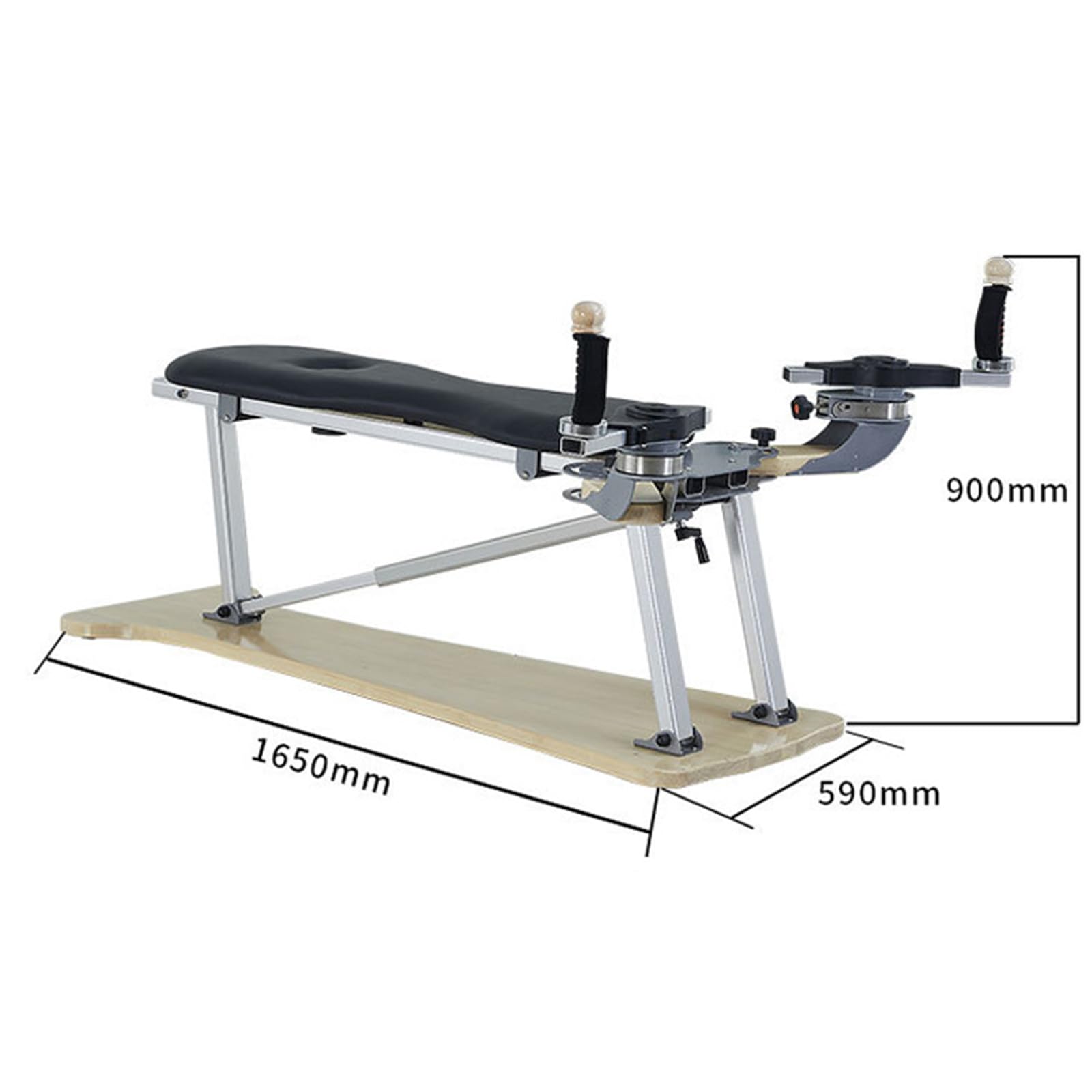Maple Wood Pilates Reformer - Spine Corrector for Yoga & Studio Workouts