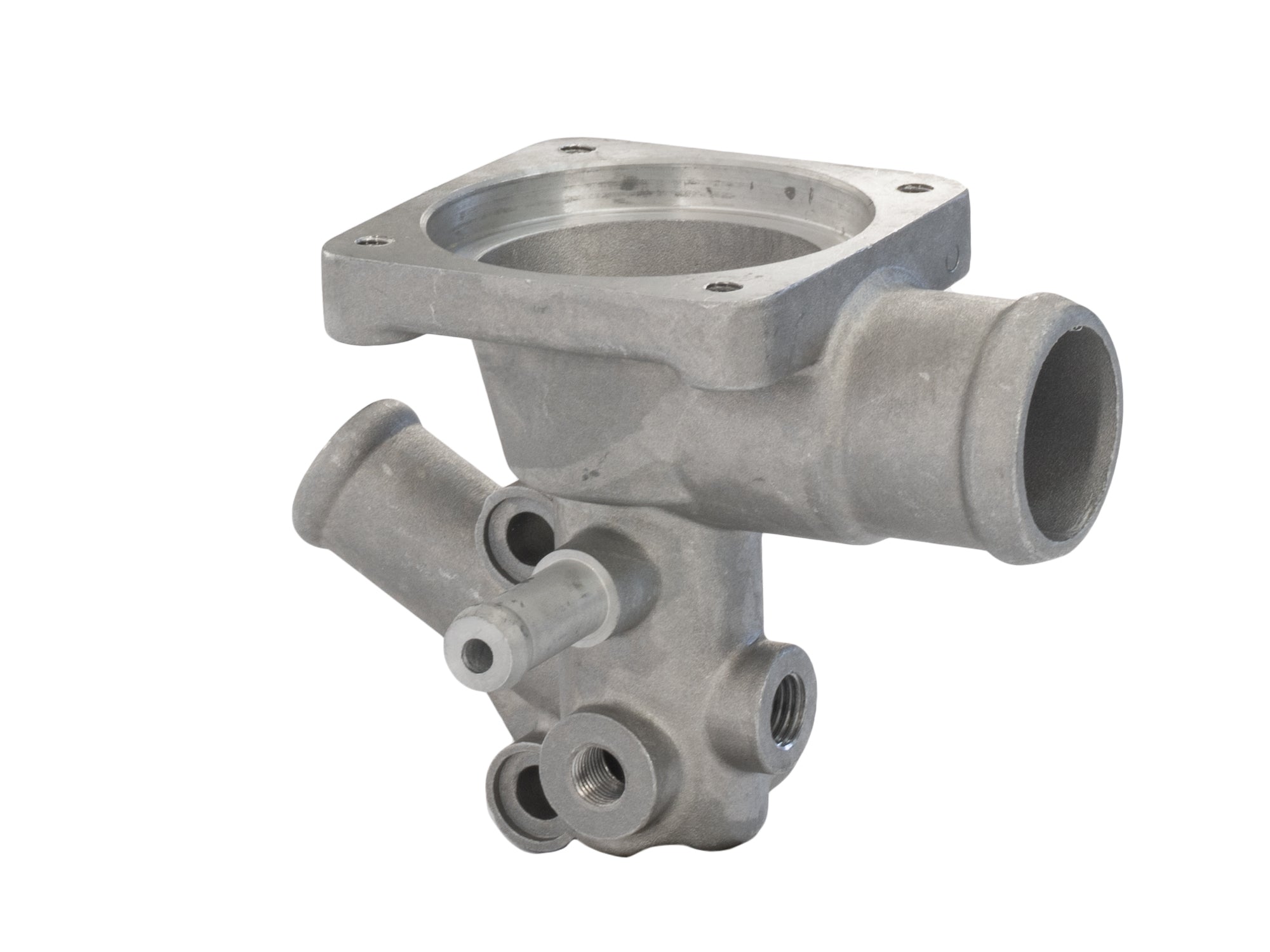 Aluminum Lower Thermostat Housing Replacement for VW 2WD & Syncro Models - Engine Cooling System Part for Vanagon & Eurovan