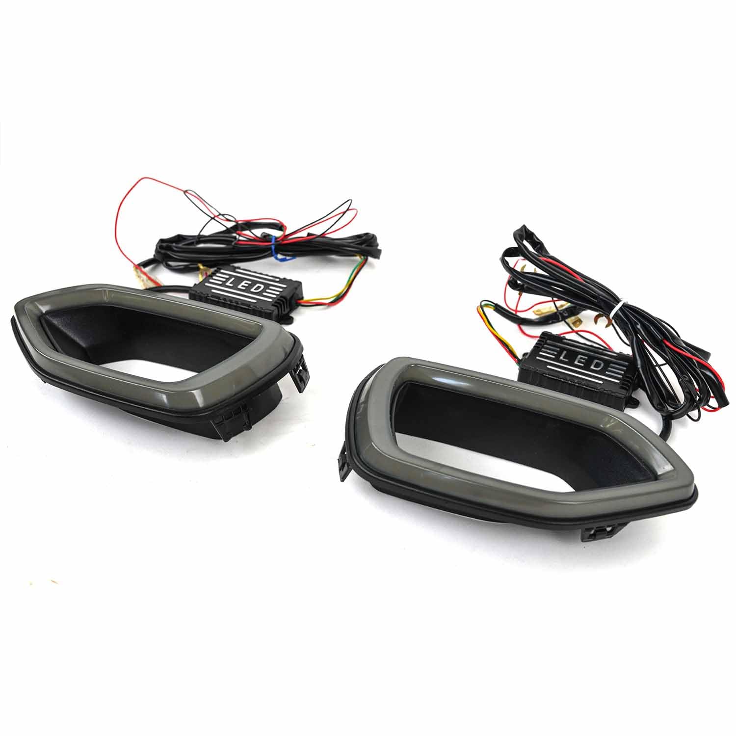 Vicrez LED Lights for SRT Grilles vz102173 - Compatible with Dodge Charger 2015-2022 | Upgrade Your Car's Front Grille Lighting for Enhanced Style & Night Visibility