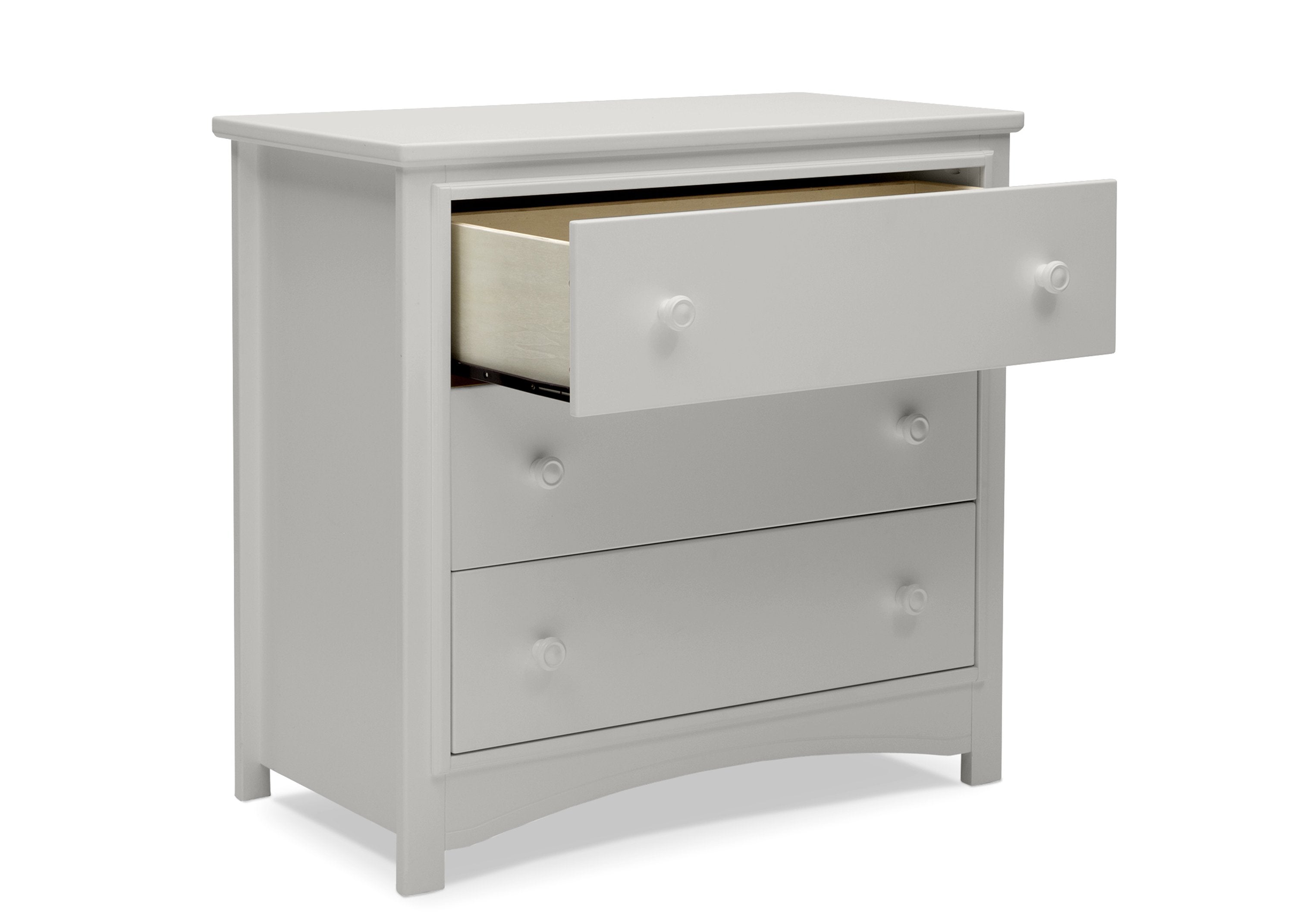 Perry 3-Drawer Baby Dresser with Changing Top - Nursery Storage & Diaper Changing Station for Newborns & Toddlers