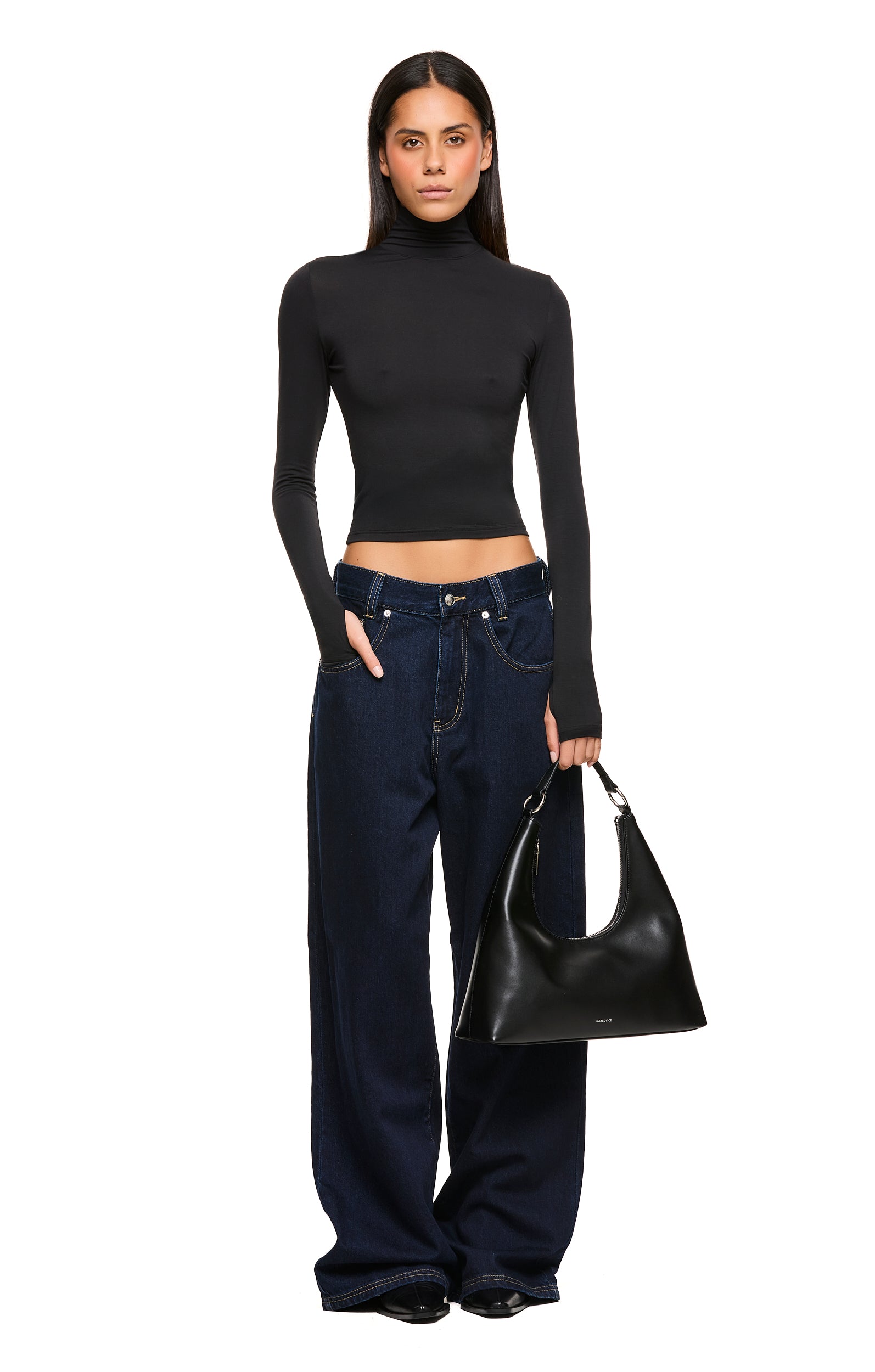 Premium Maxwell Dark Indigo Jeans for Men - Slim Fit Stretch Denim Pants - Perfect for Casual Wear, Office & Night Out
