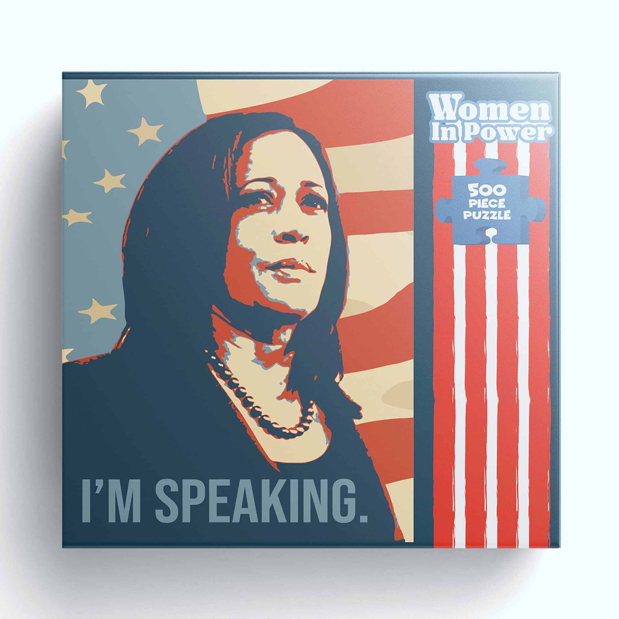 500 Piece Jigsaw Puzzle - Women in Power Collection Featuring Vice President Kamala Harris - 18x24 Inch Educational Puzzle for Kids & Adults - Perfect for Family Game Night, Classroom Activities & Feminist Empowerment Gifts