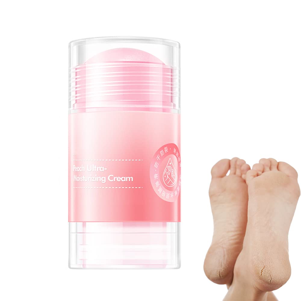 Healing Cracked Foot Cream for Dry Cracked Heels - Intensive Moisturizing Foot Repair Balm with Shea Butter - Best for Cracked Heels, Rough Feet & Hand Care - Perfect for Pedicures, Winter Foot Care & Daily Moisturizing