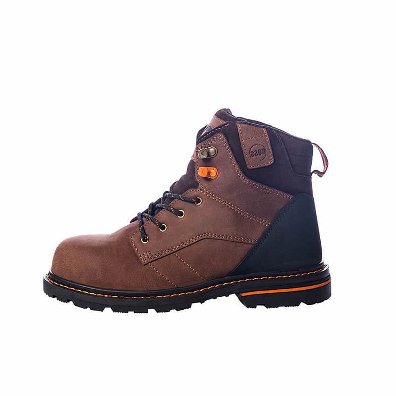 Carson 6 Composite Toe Work Boots for Men - Lightweight Safety Shoes for Construction & Industrial Use - Comfortable & Durable for Long Shifts