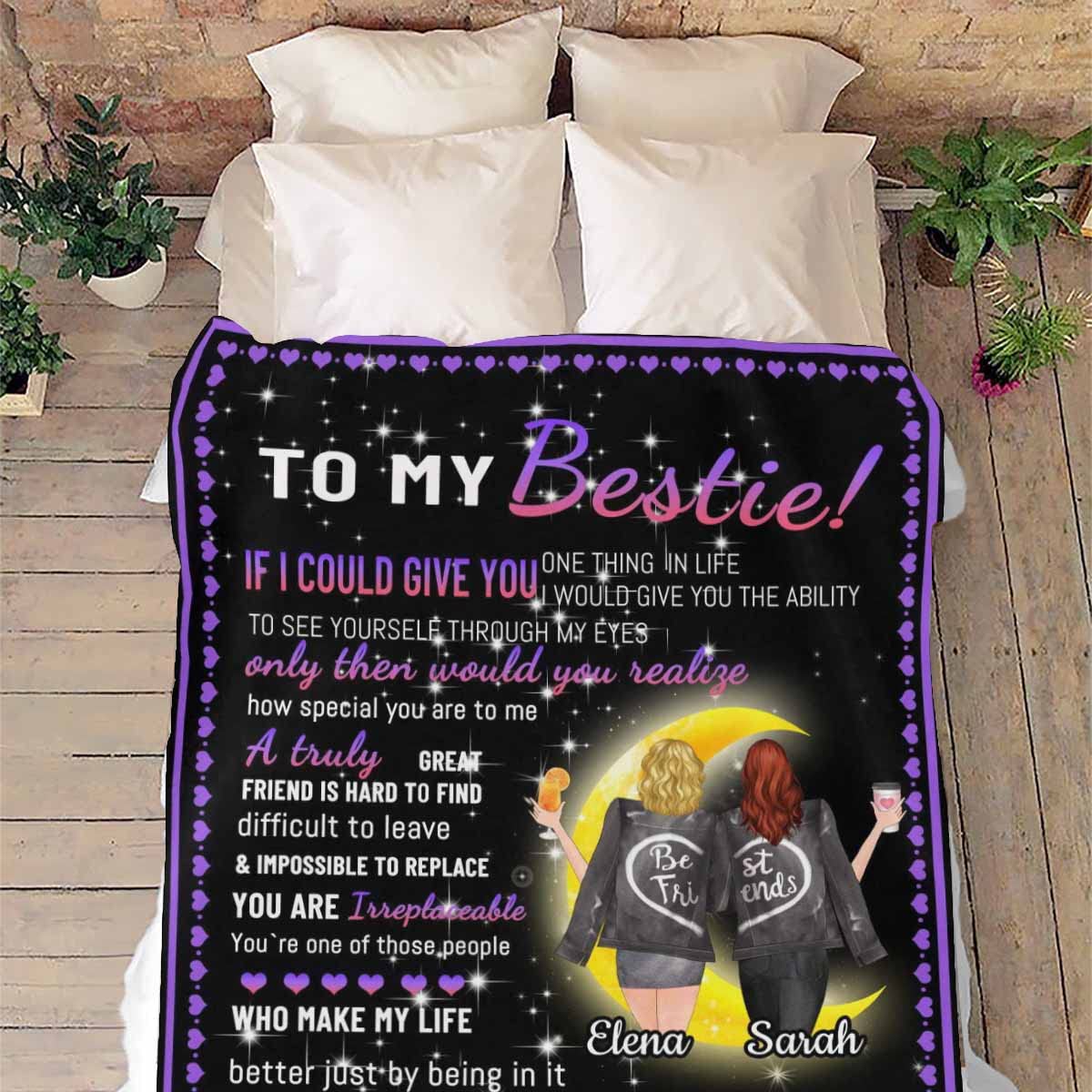 Personalized Best Friend Blanket - 