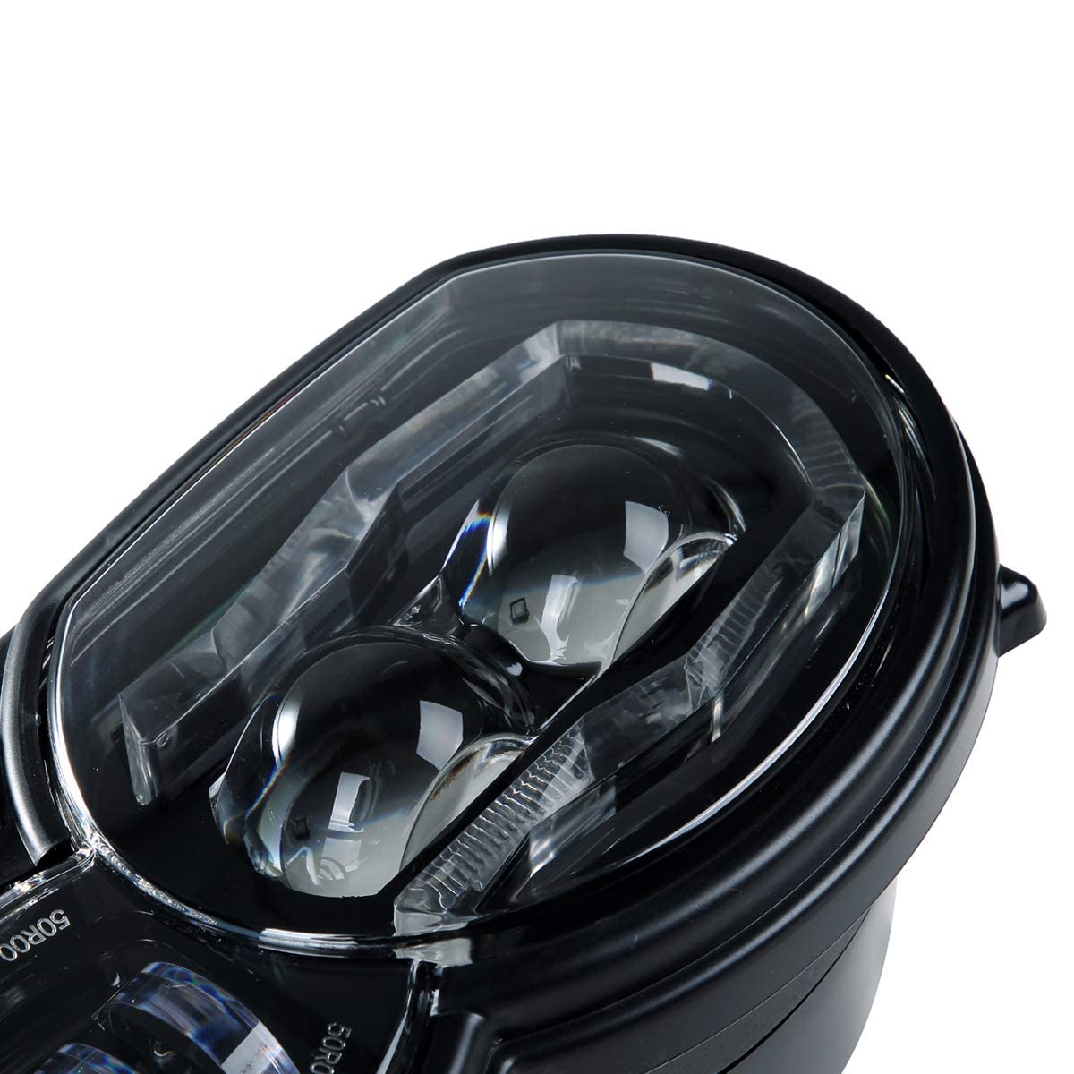 BMW R1200GS LED Headlight Assembly (2004-2012) - High/Low Beam with DRL for R1200GS & Adventure Oil Cooler Models - Motorcycle Front Headlamp Replacement - Perfect for Night Riding & Off-Road Adventures