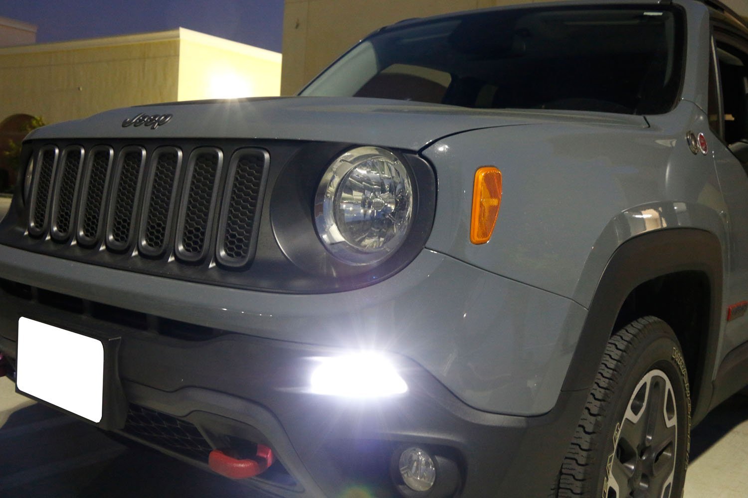 6500K White LED Daytime Running Light Bulbs for 2015-2019 Jeep Renegade - DRL Replacement Lights for Enhanced Visibility & Safety on Road Trips