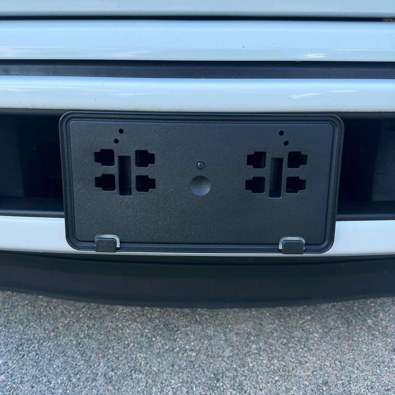 Ford F150 Front License Plate Mounting Kit - Compatible with 2018 2019 2020 Models | Durable License Plate Bracket Holder Replacement | Perfect for Street Legal Compliance & Custom Car Accessories (Pack of 1) | Ideal for Daily Driving & Vehicle Registration Requirements