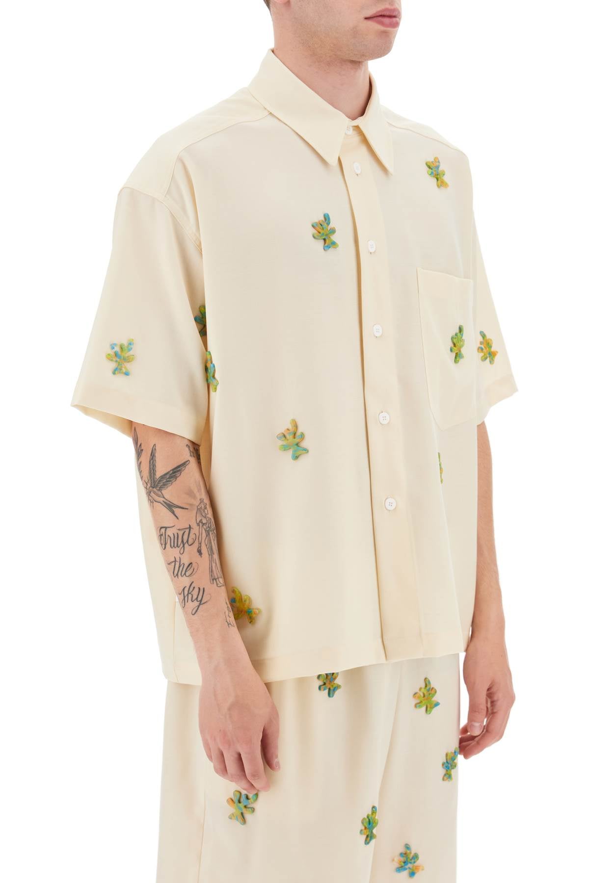 Stylish Bonsai 'Alberello' Shirt for Men - Comfortable Casual Wear for Office, Travel & Outdoor Activities
