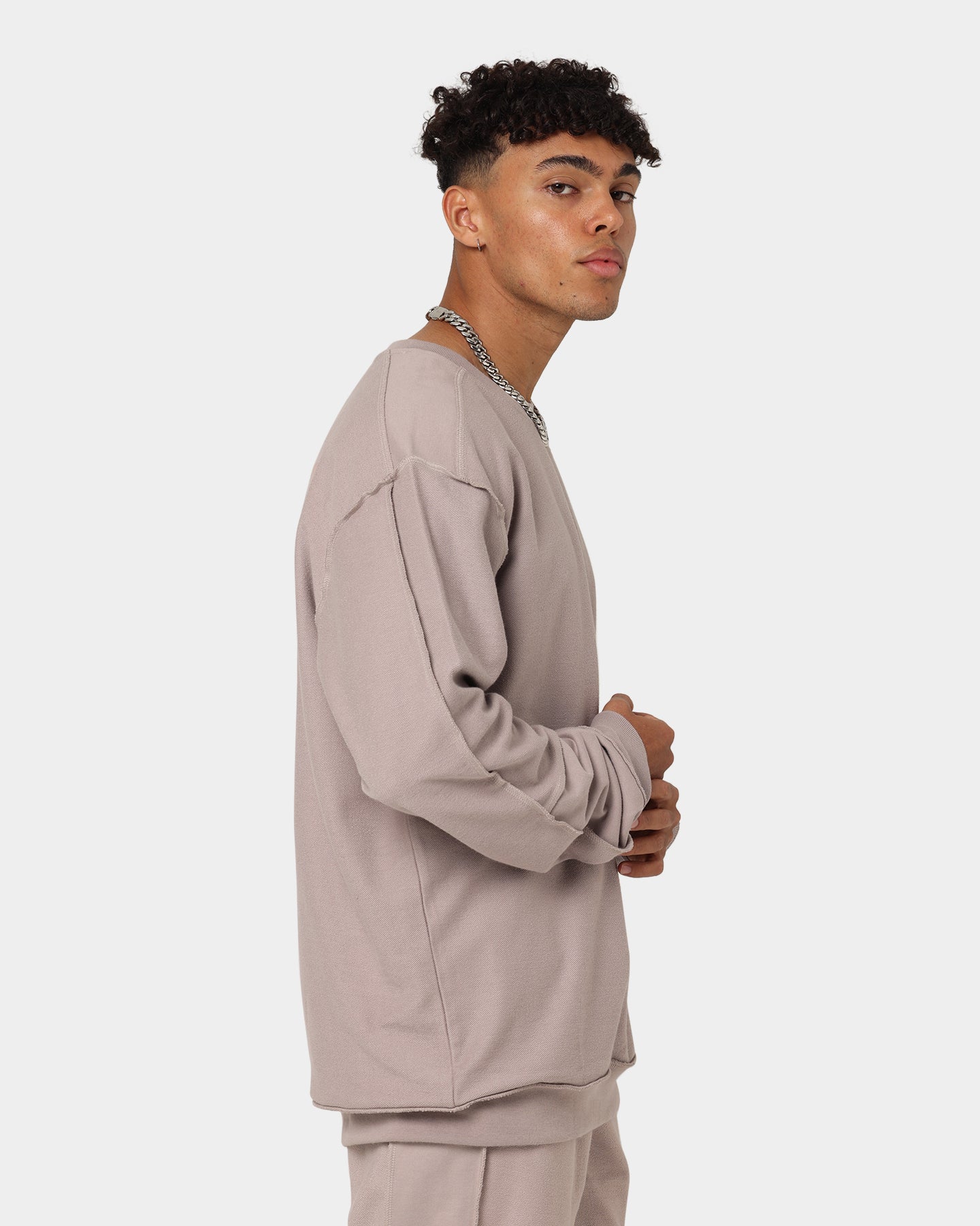 Adidas Loopback Crewneck Sweatshirt for Men & Women | Vapor Grey | Comfortable & Stylish Pullover for Casual Wear, Gym, and Outdoor Activities