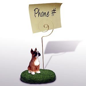 Boxer Note Holder - Stylish and Functional Desk Organizer for Notes, Cards, and Photos | Perfect for Office, Home, or Gift