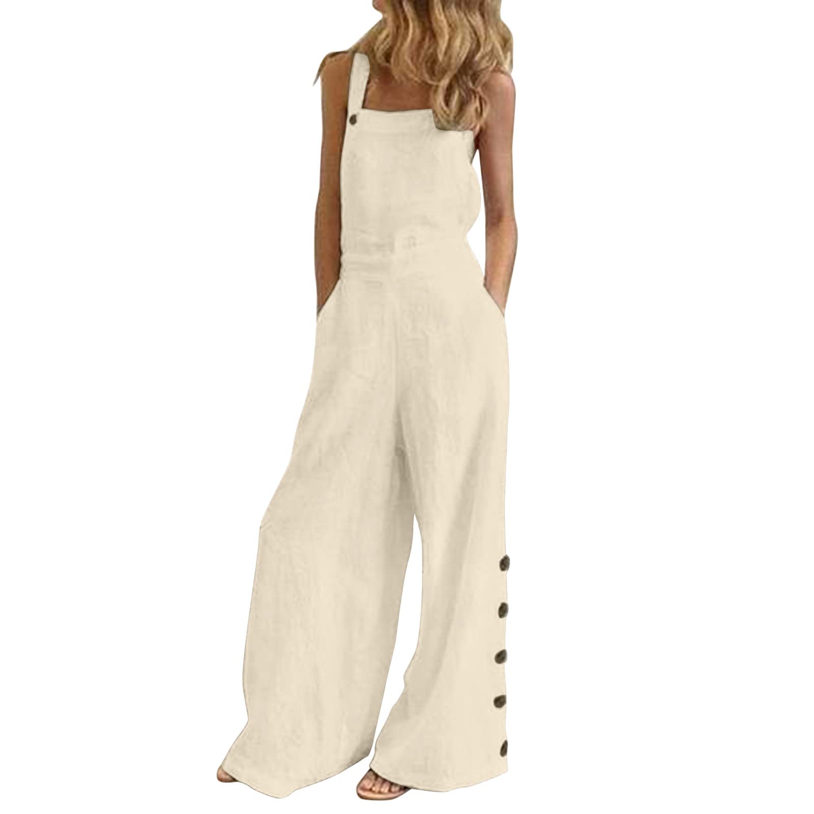 **Rvidbe Women's Plus Size Stretch Denim Bib Overalls Shorts - Adjustable Straps, Casual Jumpsuit Romper for Women (S-XXL) | Perfect for Summer Outings, Farm Work & Casual Wear**