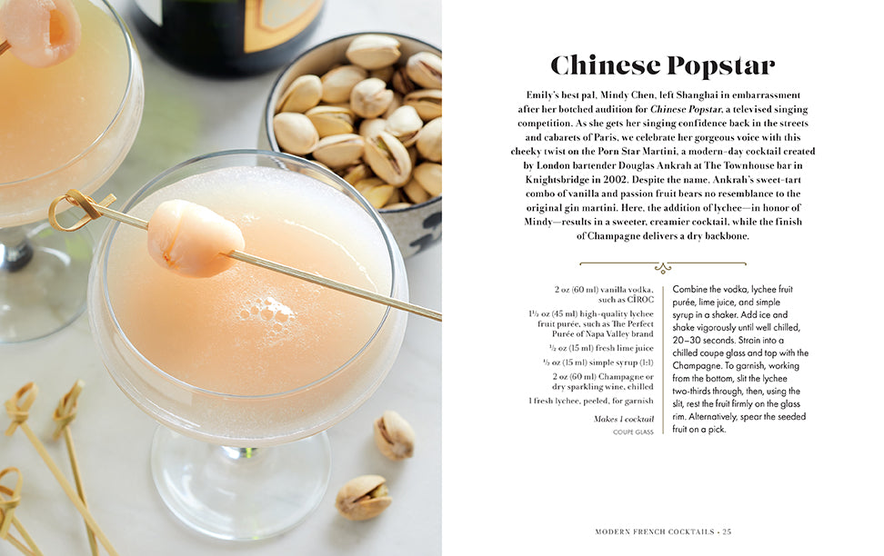 Emily in Paris Official Cocktail Book - French-Inspired Drink Recipes for Parties, Gifts & Home Entertaining