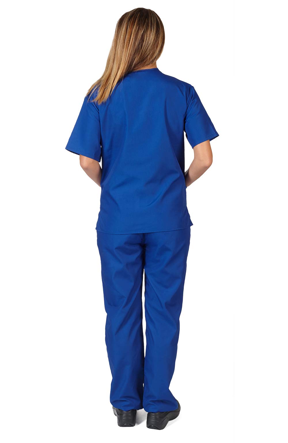 Natural Uniforms Women's Medical Scrub Set - 2-Pack Comfortable Scrubs Tops & Pants for Nurses, Doctors & Healthcare Professionals | Hospital, Clinic & Workwear