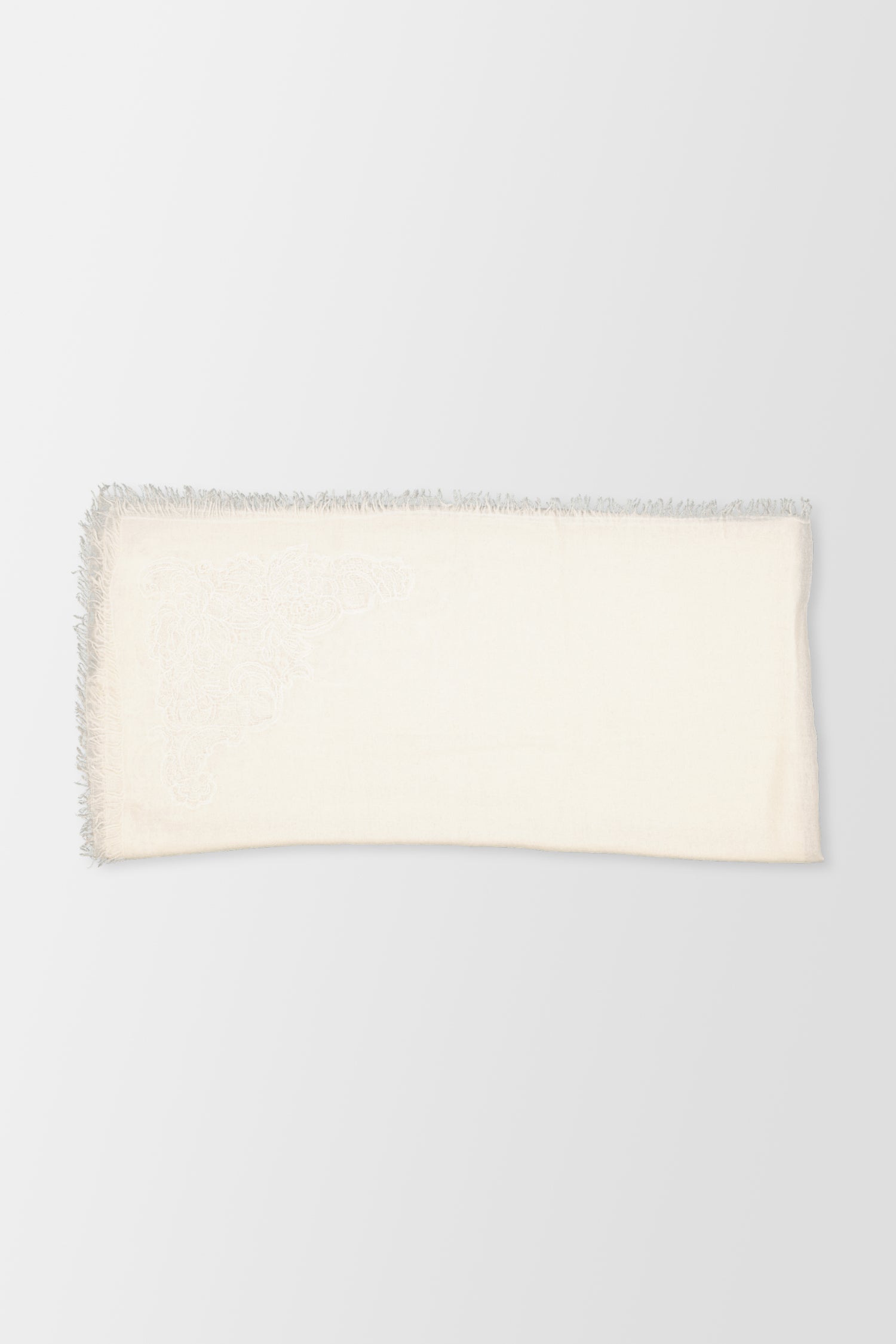 Faliero Sarti Light Beige Chantal 1 Scarf - Premium Italian Silk Shawl for Women - Elegant Fashion Accessory for Parties, Weddings & Special Occasions