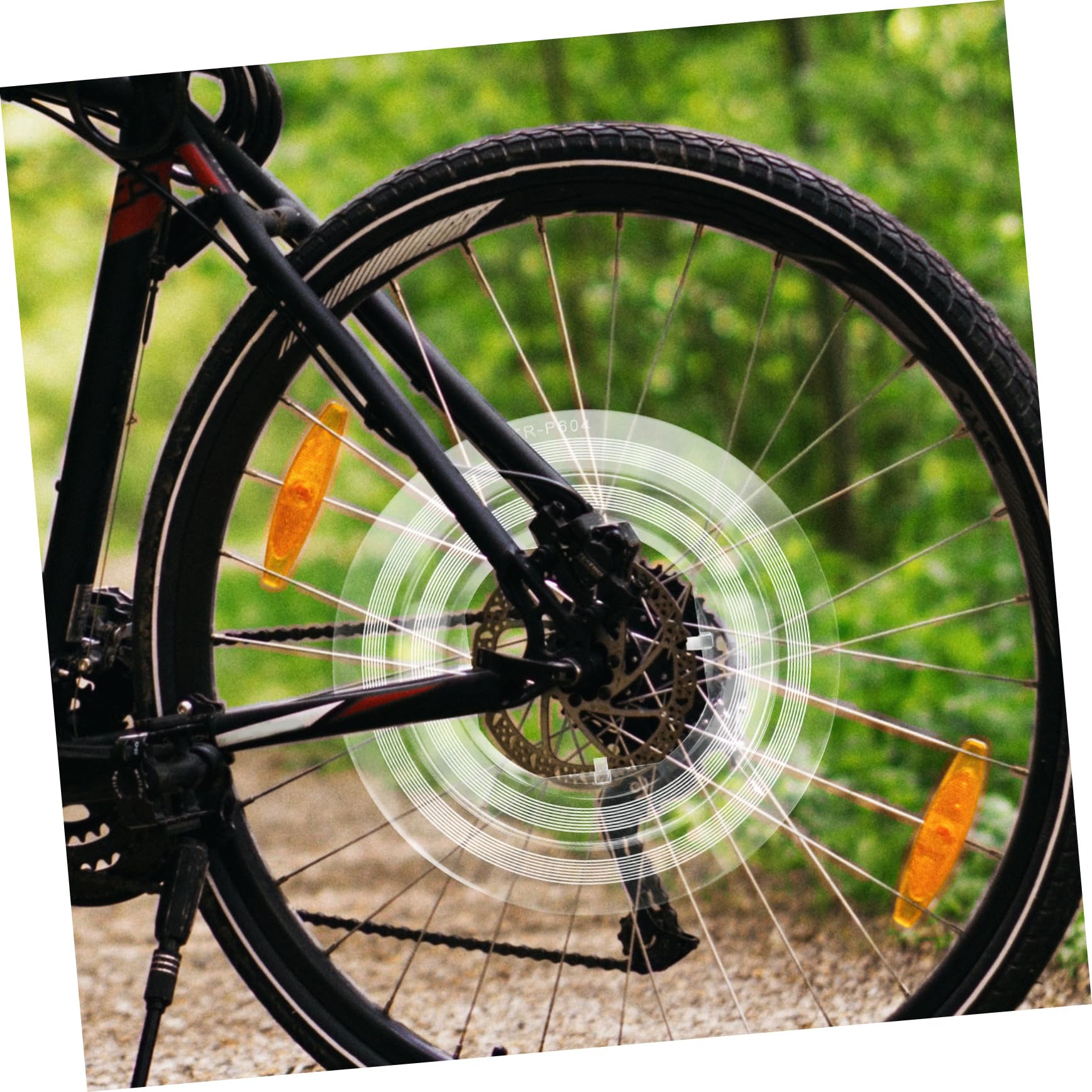 Professional Bike Flywheels Guard - Durable Plastic Wheel Protector for Mountain & Road Bikes | Cycling Accessories & Gear Plate | Perfect for Trail Riding, Commuting & Bike Maintenance