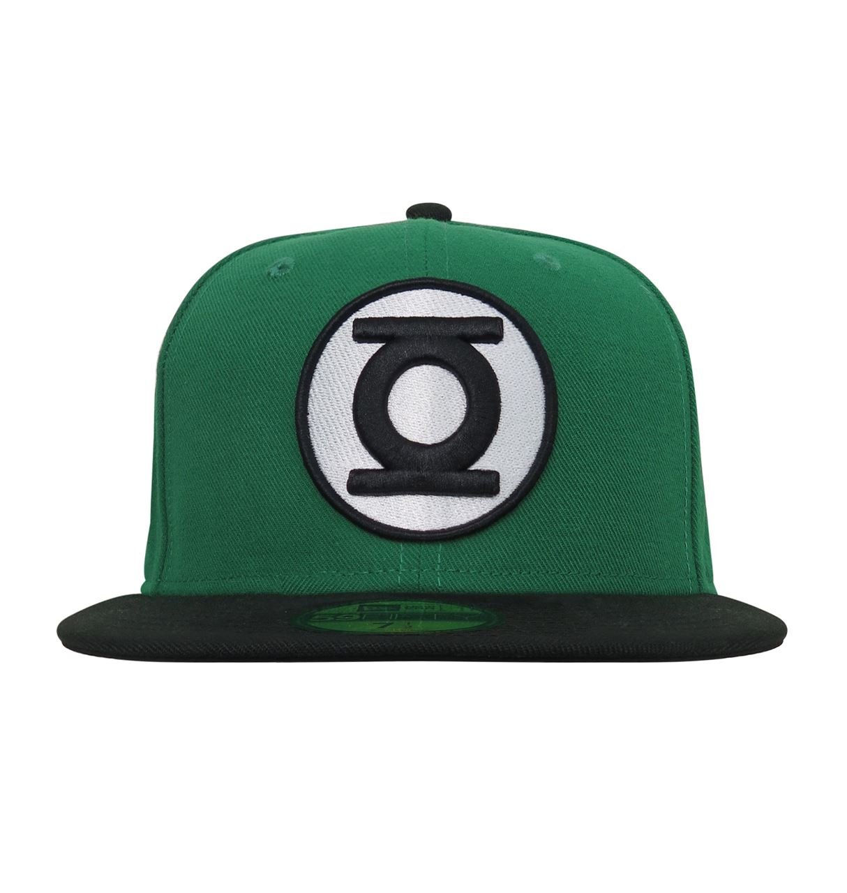 Green Lantern Hal Jordan 59Fifty Fitted Hat - Size 7 1/4 - Official DC Comics Snapback Cap for Men - Perfect for Cosplay, Comic Con & Superhero Fans