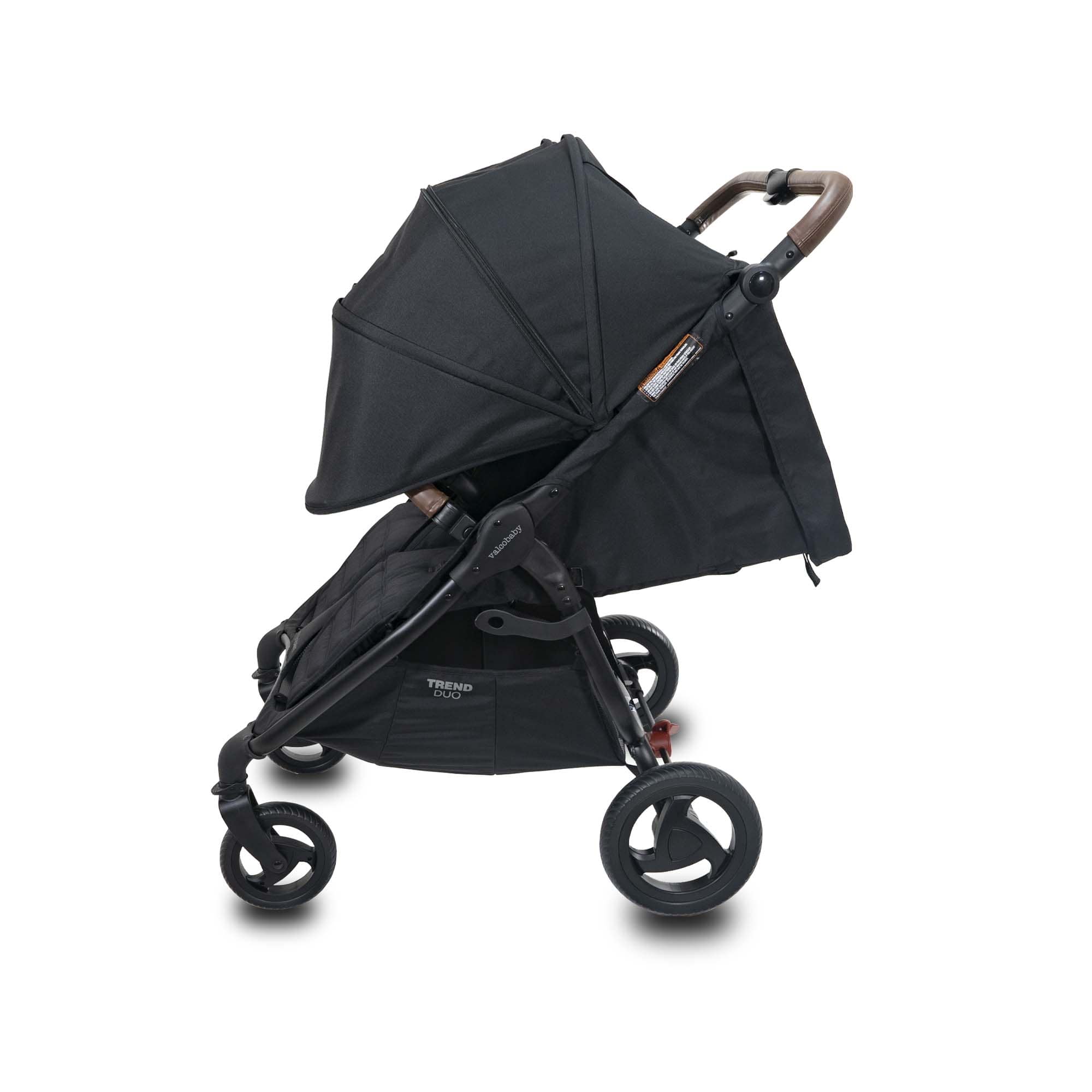 Valco Baby Duo Trend Double Stroller - Lightweight Compact Side by Side Stroller for Twins & Toddlers | Perfect for Shopping, Travel & Outdoor Adventures
