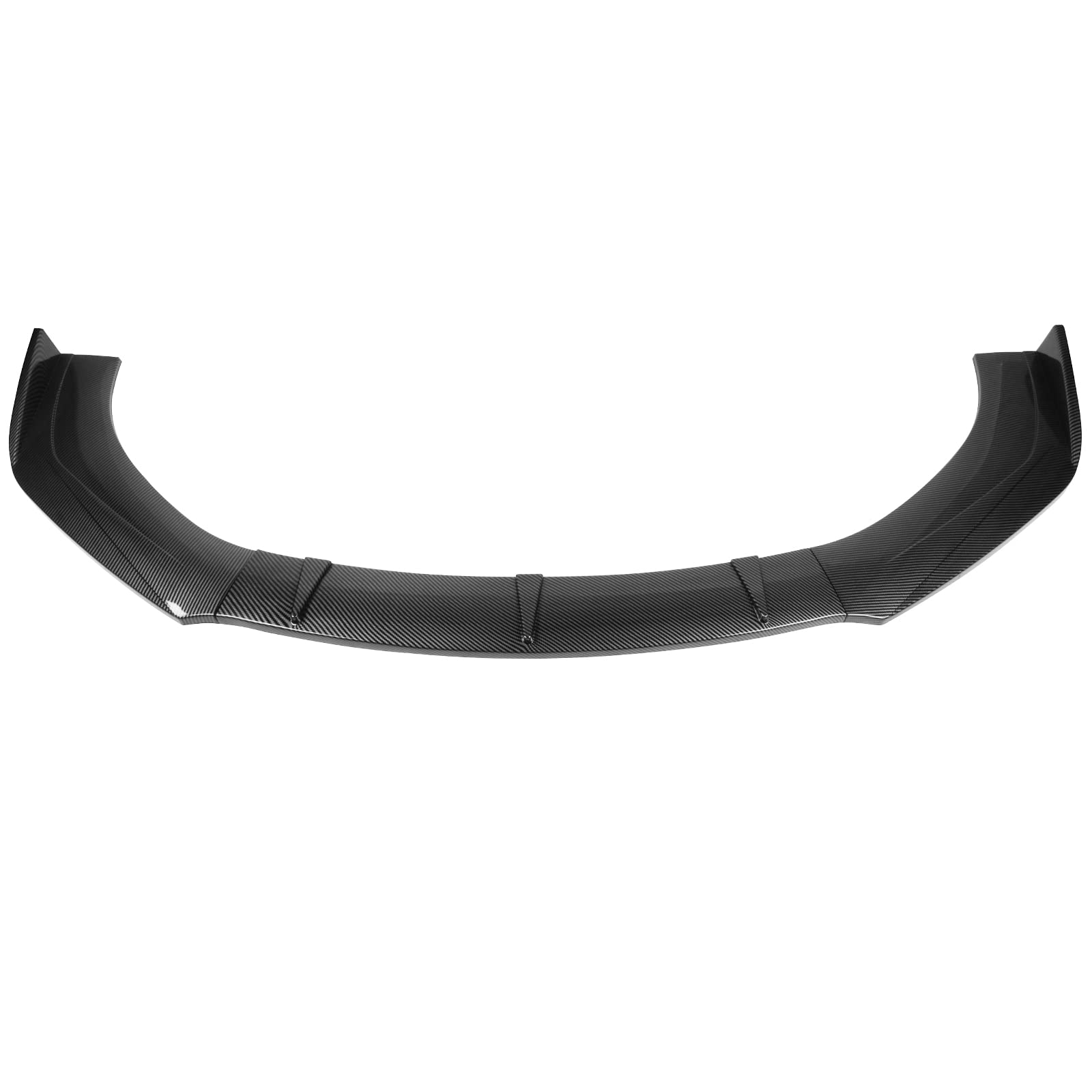 IKON MOTORSPORTS 3PCS PP Carbon Fiber Front Bumper Lip Protector for 59