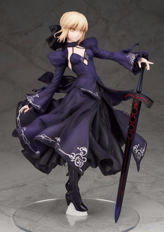 Fate/Grand Order Saber Alter 1/7 Scale Figure - Artoria Pendragon Alter Dress Version - Anime Collectible Statue for Display & Home Decor