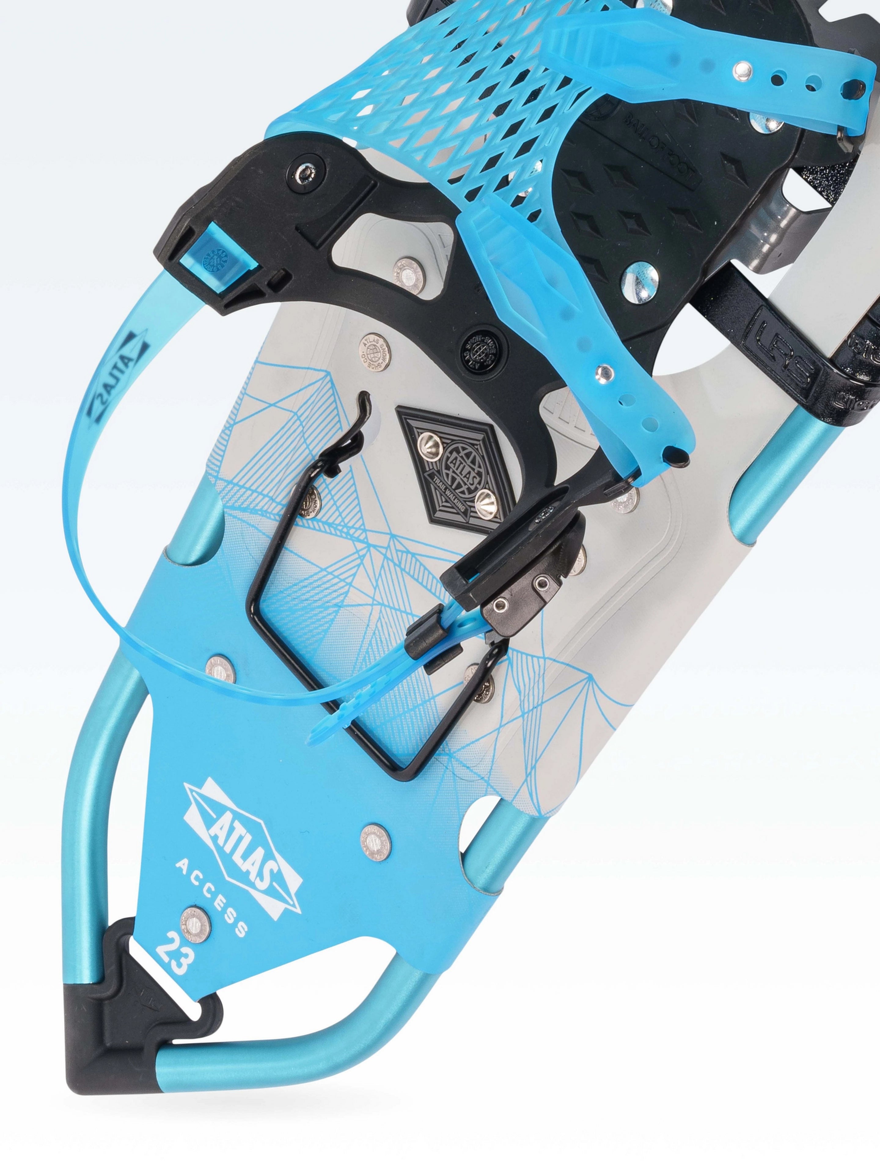 Access Elektra Women's Snowshoes - 27 Inch Lightweight Winter Hiking Shoes for Snow Trekking & Outdoor Adventures
