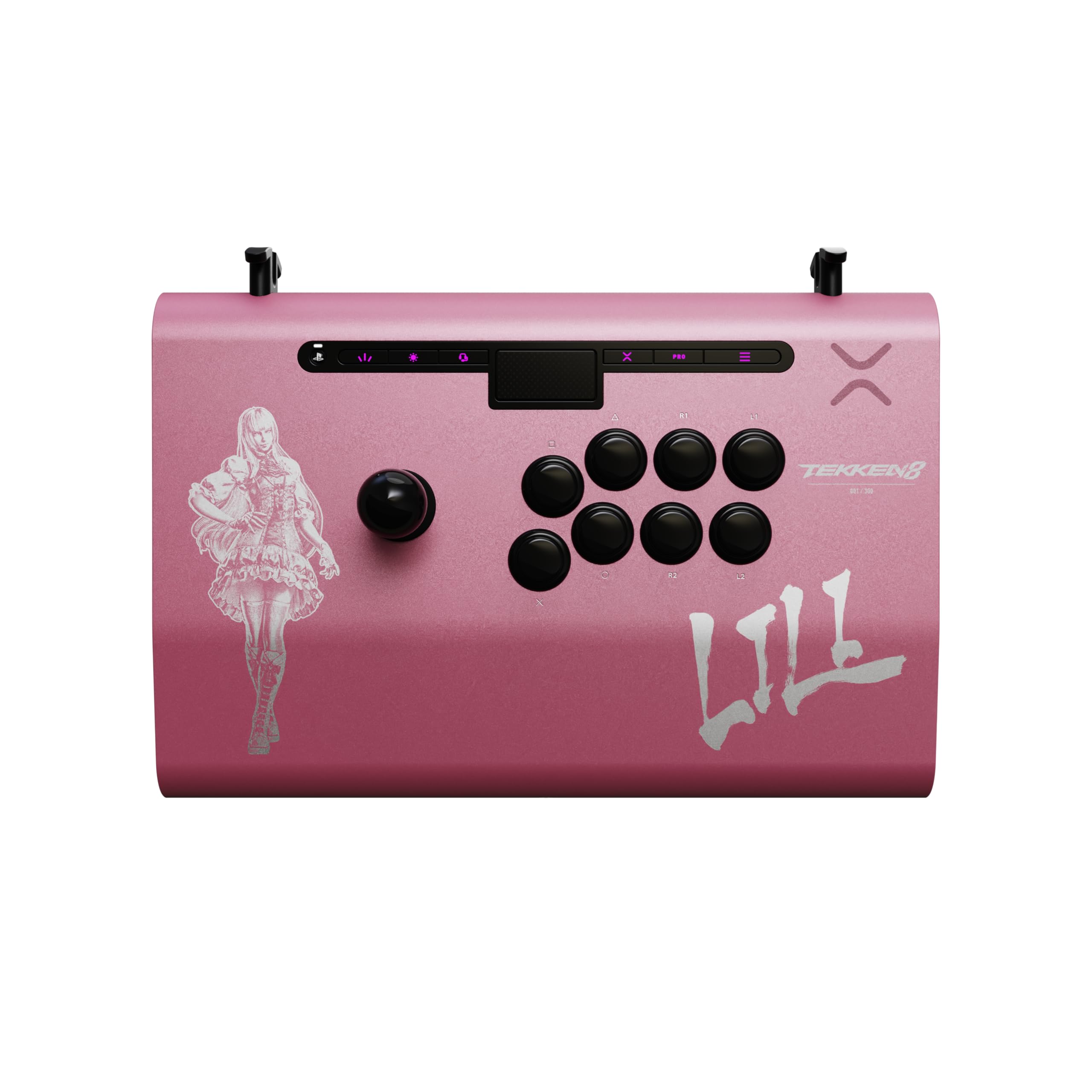 Victrix Pro FS Arcade Fight Stick for PS5 - Officially Licensed for Tekken 8 - Premium Fighting Game Controller for Lili Players - Perfect for Esports Tournaments & Home Gaming Setups