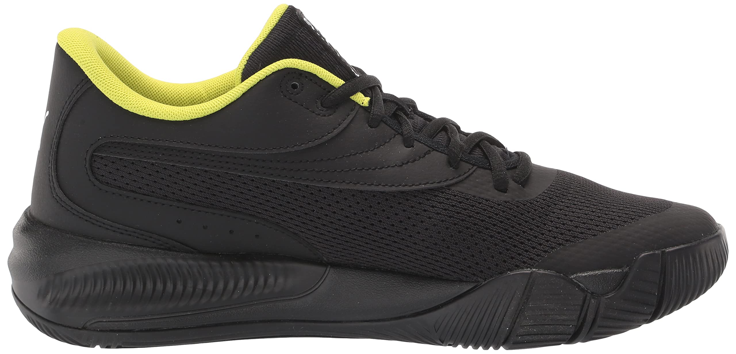 PUMA Triple Men's Basketball Shoes DM US - Black & White - High-Performance Sneakers for Basketball, Running & Casual Wear
