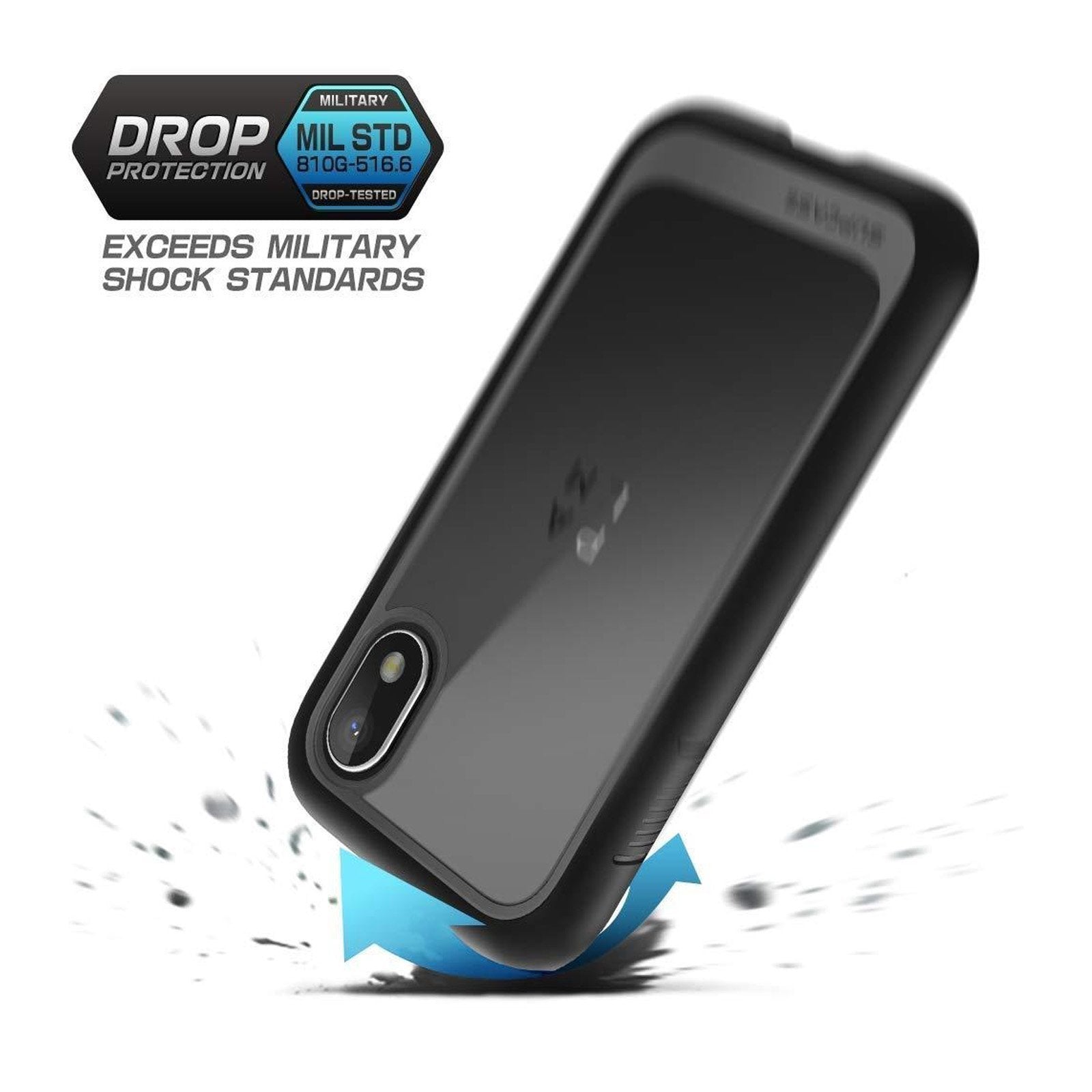 Unicorn Beetle STYLE Clear Bumper Case for iPhone - Shockproof Protective Cover with Raised Edges - Perfect for Outdoor Activities & Daily Use