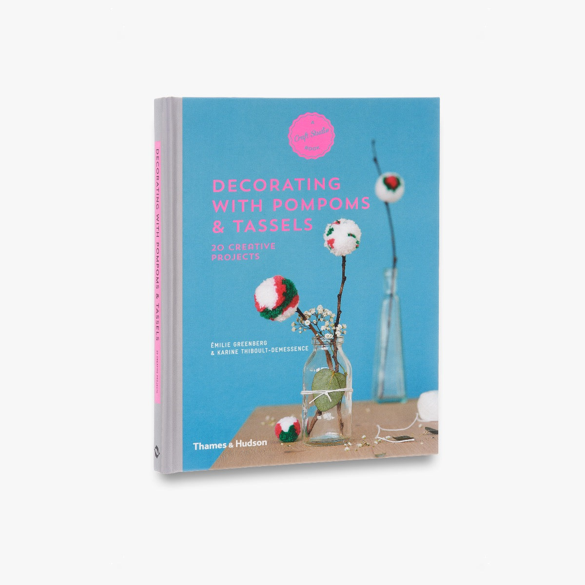 Pompoms & Tassels DIY Decorating Guide - Creative Craft Studio Book for Home Decor, Party Supplies, and Gift Wrapping Ideas