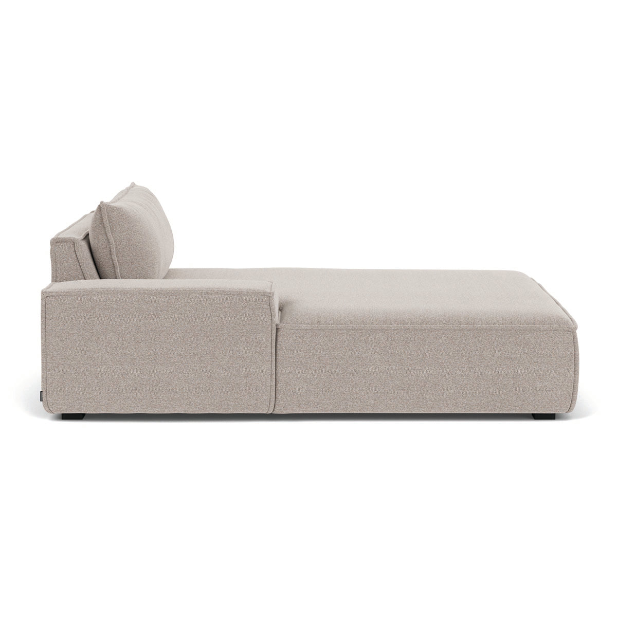 Daphne Fabric 1-Seater Left Chaise Modular Sofa - Modern Living Room Furniture for Small Spaces & Apartments