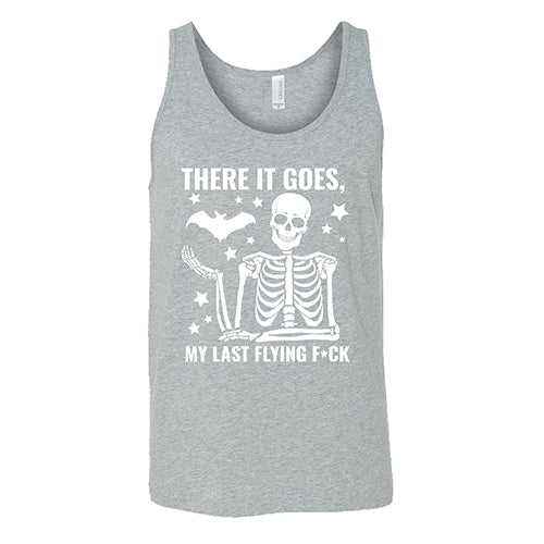 Funny Halloween T-Shirt - There It Goes My Last Flying Fuck Unisex Tee for Costume Parties & Festive Events