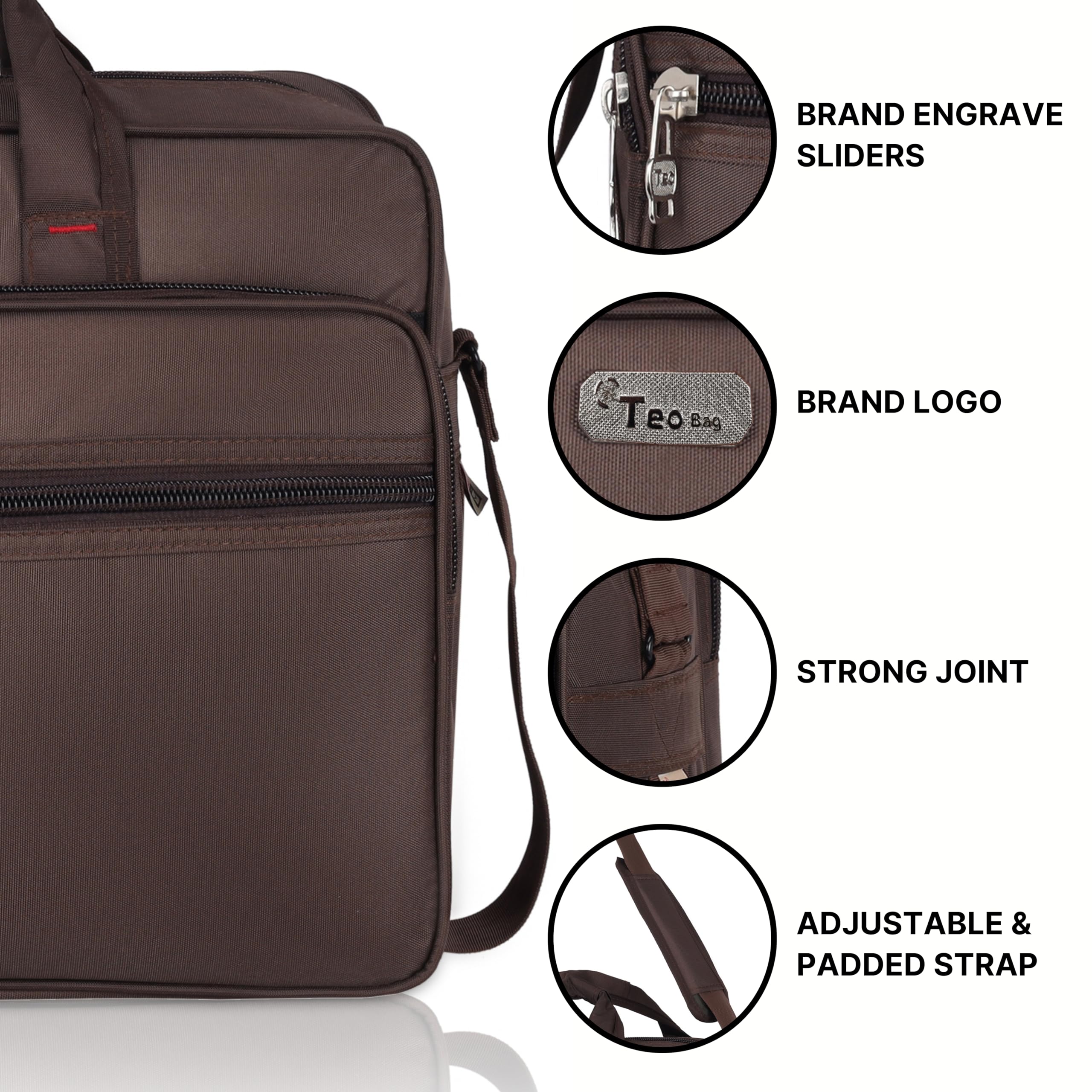 38L Large Polyester Messenger Bag for Mechanics & Electricians - 18