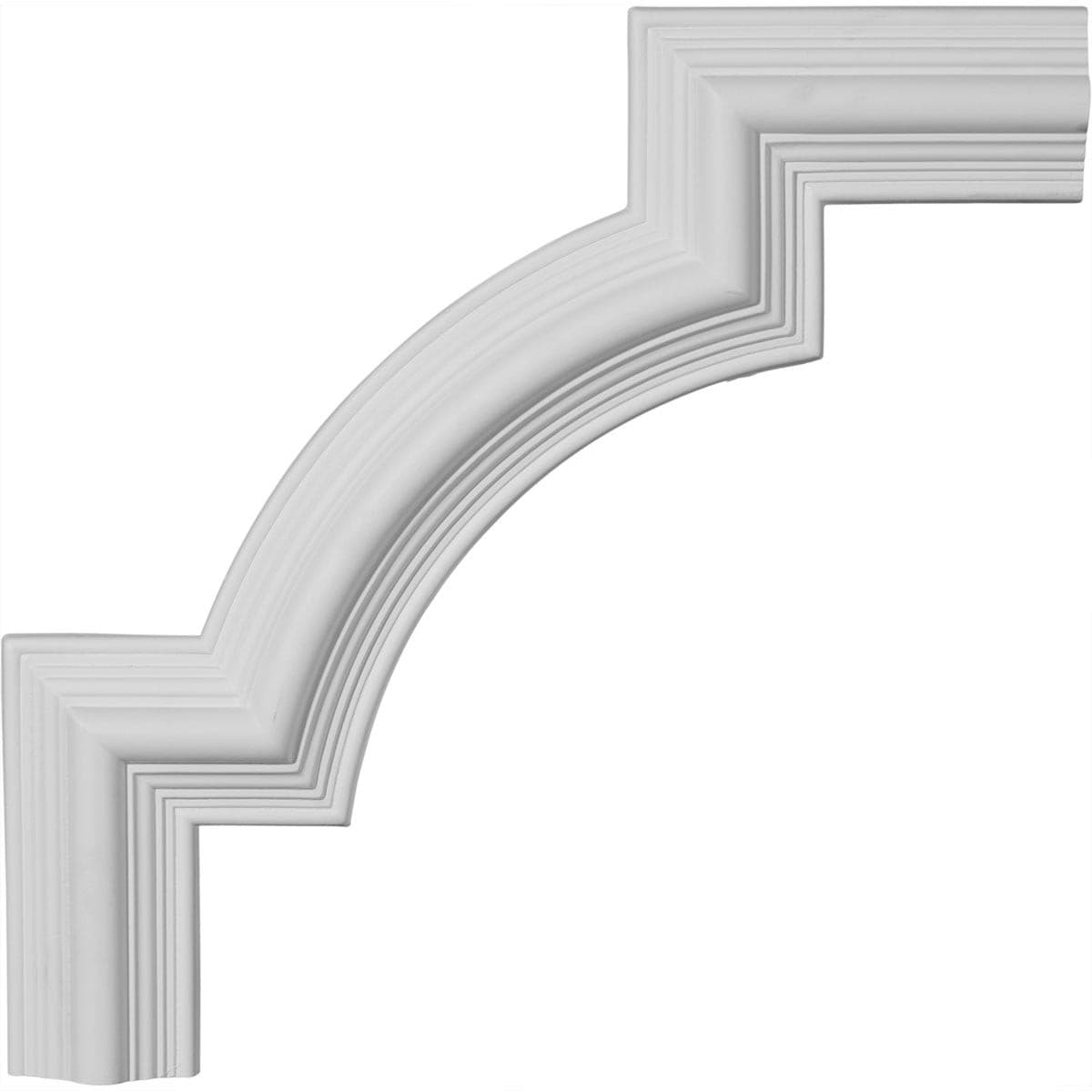 15 1/8W x 15 1/8H Bedford Panel Moulding Corner - Premium Wood Trim for Crown Molding & Wall Paneling - Perfect for Home Renovation & Interior Decoration