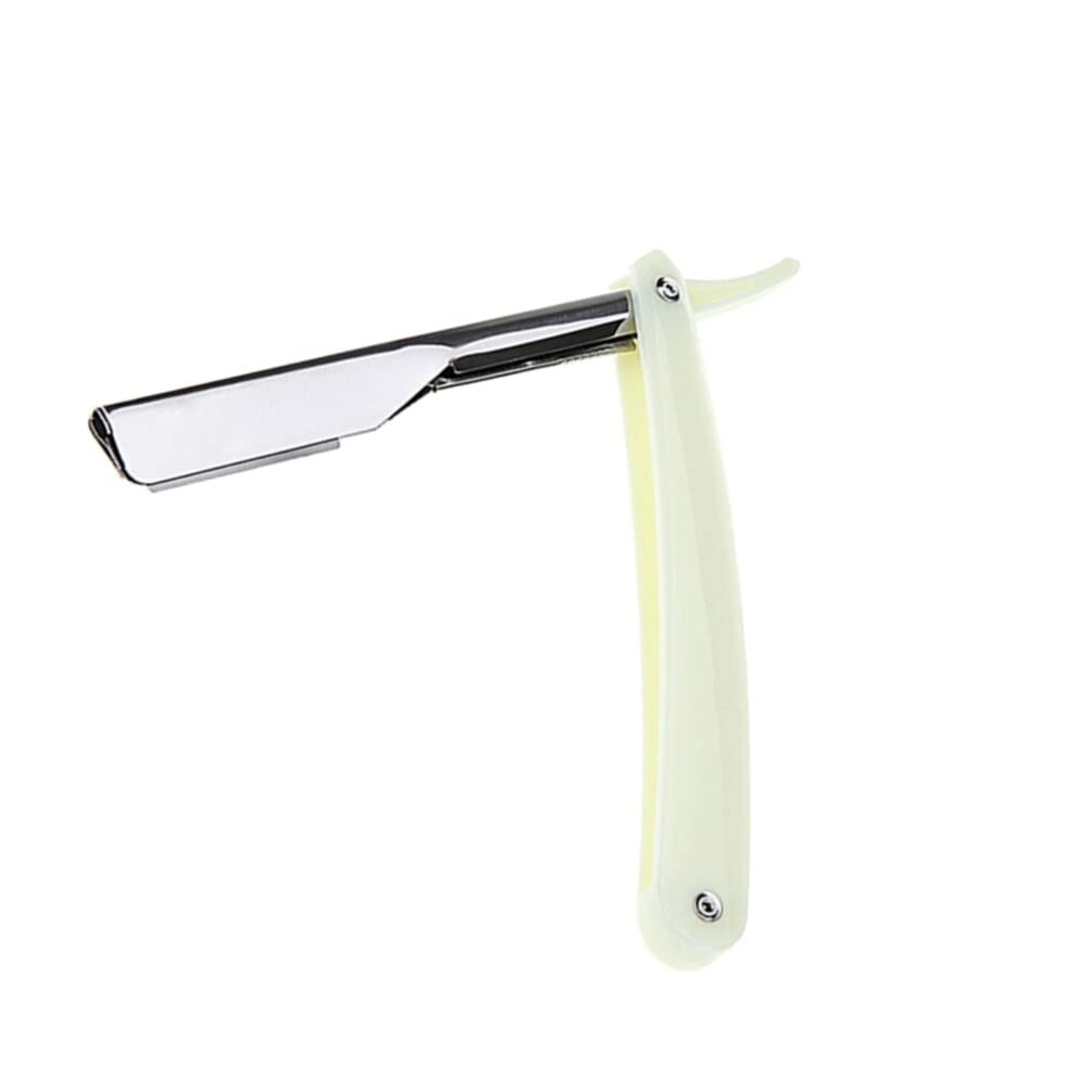 Premium 2-Piece Barber Straight Razor Holder Set - Stainless Steel Shaving Blade Stand for Old Fashioned Manual Razors (Blades Not Included) - Perfect for Barbershops, Grooming Kits & Classic Shaving Enthusiasts