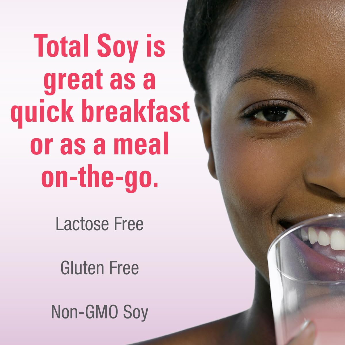 Naturade Total Soy Protein Powder - 13g Protein & 150 Calories per Serving - Non-GMO, Vegan, Gluten & Lactose Free - Strawberry Creme Flavor (13 Servings) - Perfect for Post-Workout Recovery & Smoothie Boosts