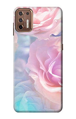 Vintage Pastel Flowers Case for Motorola Moto G9 Plus - Stylish Protection