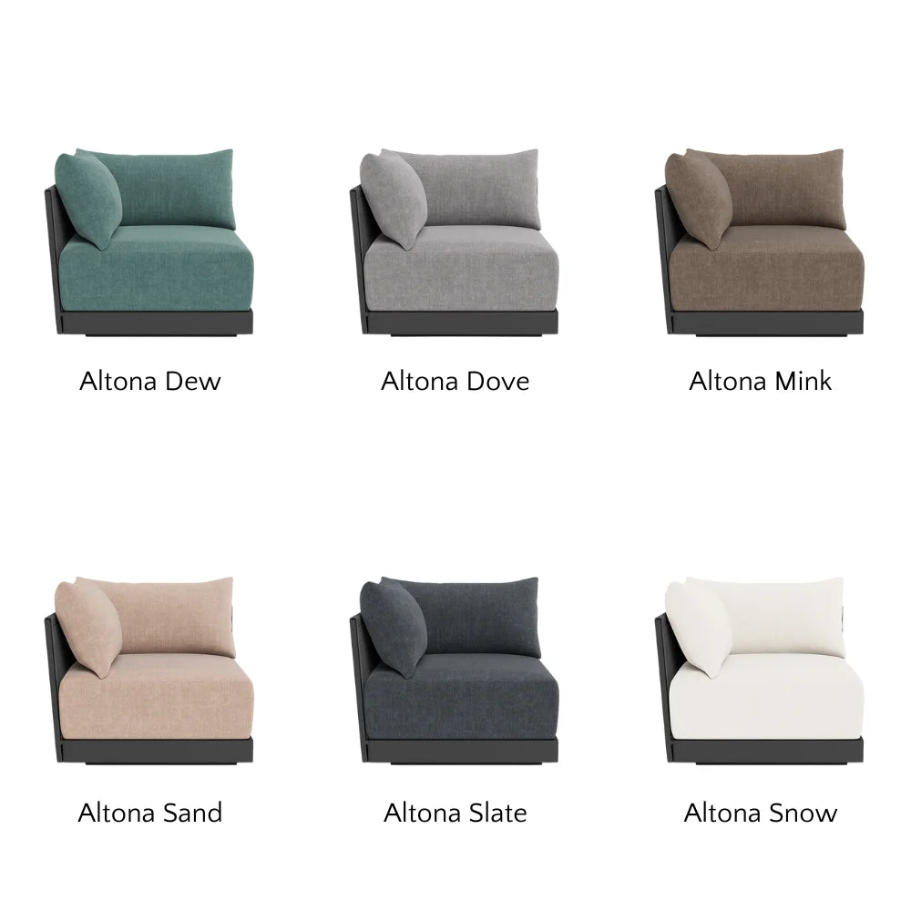 Antigua Outdoor Corner Sectional Sofa Set - Waterproof Wicker Patio Furniture with Cushions - Perfect for Backyard, Poolside & Garden Relaxation