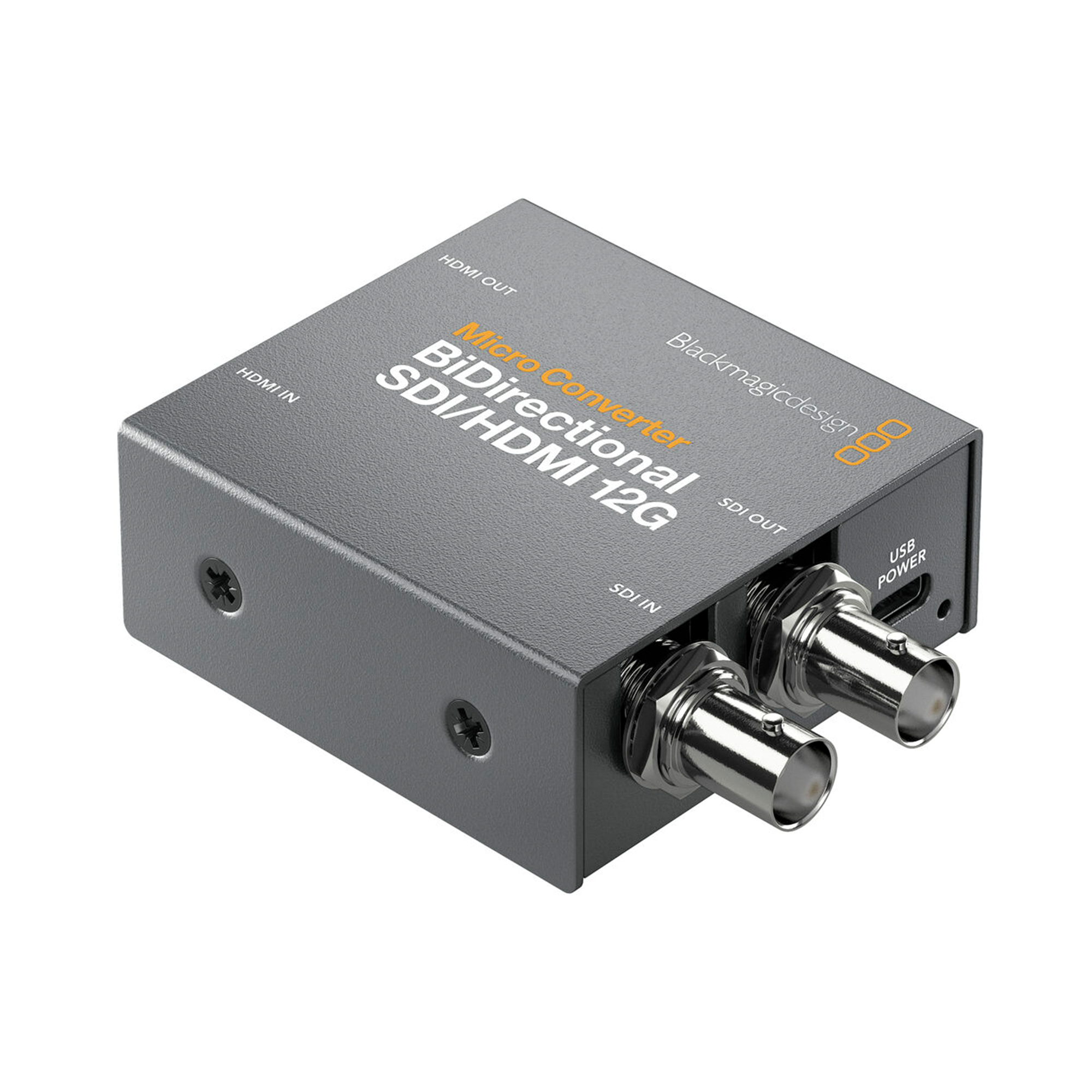 Blackmagic Design Micro Converter BiDirectional SDI/HDMI 12G - Professional Video Converter for Live Streaming, Broadcast & Studio Production