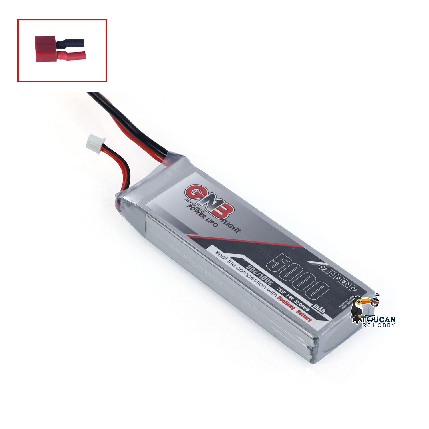 High-Capacity 5000mAh 11.1V 3S Lipo Battery for 1/14 RC Hydraulic Loader & Excavator - Perfect for RC Truck, Car Models & DIY Robotics Projects