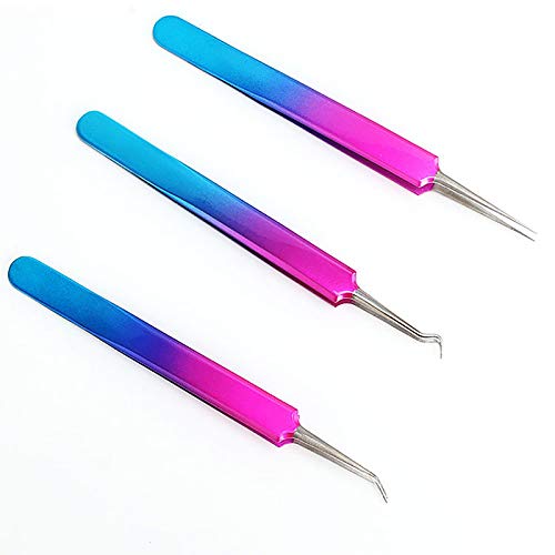 Anjetan 7PCS Professional Acne Removal Tool Kit - Stainless Steel Blackhead Extractor Set with Travel Case & Pimple Tweezers - Perfect for Home Skincare & Travel Use
