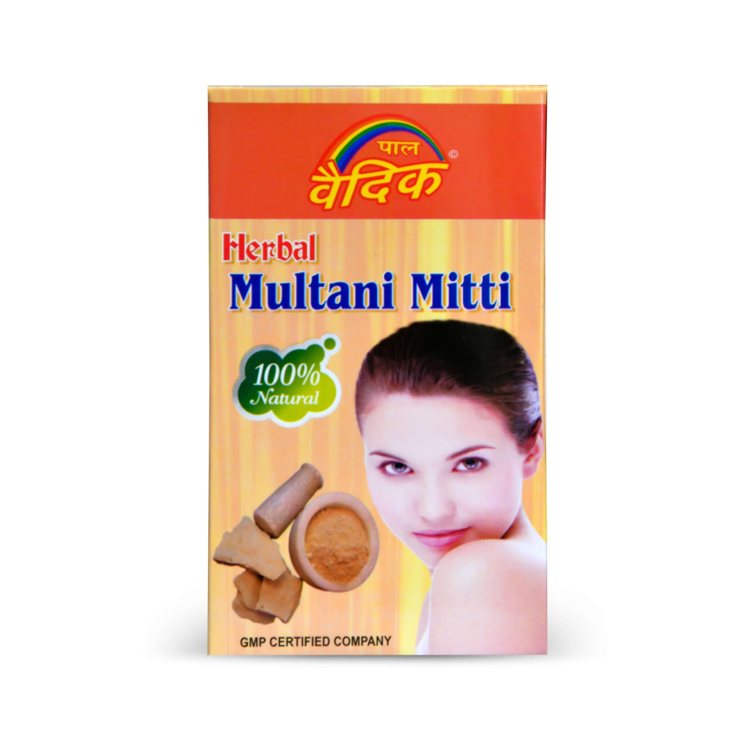 Organic Multani Mitti Clay Powder for Face, Skin & Hair Care - 200g (Pack of 2) | Natural Ayurvedic Facial Mask, Deep Cleansing & Exfoliating | Perfect for Acne Treatment, Glowing Skin & Hair Growth