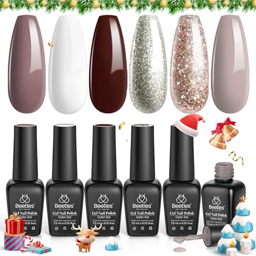 6 Colors Ginerbread Gel Polish Set