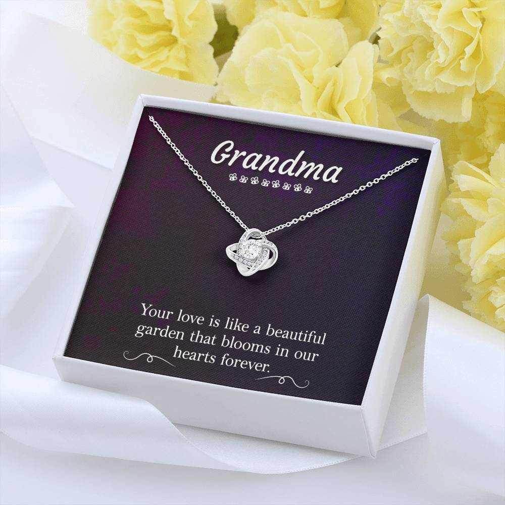 Elegant Jewelry Gifts for Grandma - Sterling Silver Necklace with Heart Pendant | Perfect Birthday, Mother's Day & Christmas Gift for Grandmother | Ideal for Special Occasions & Family Gatherings