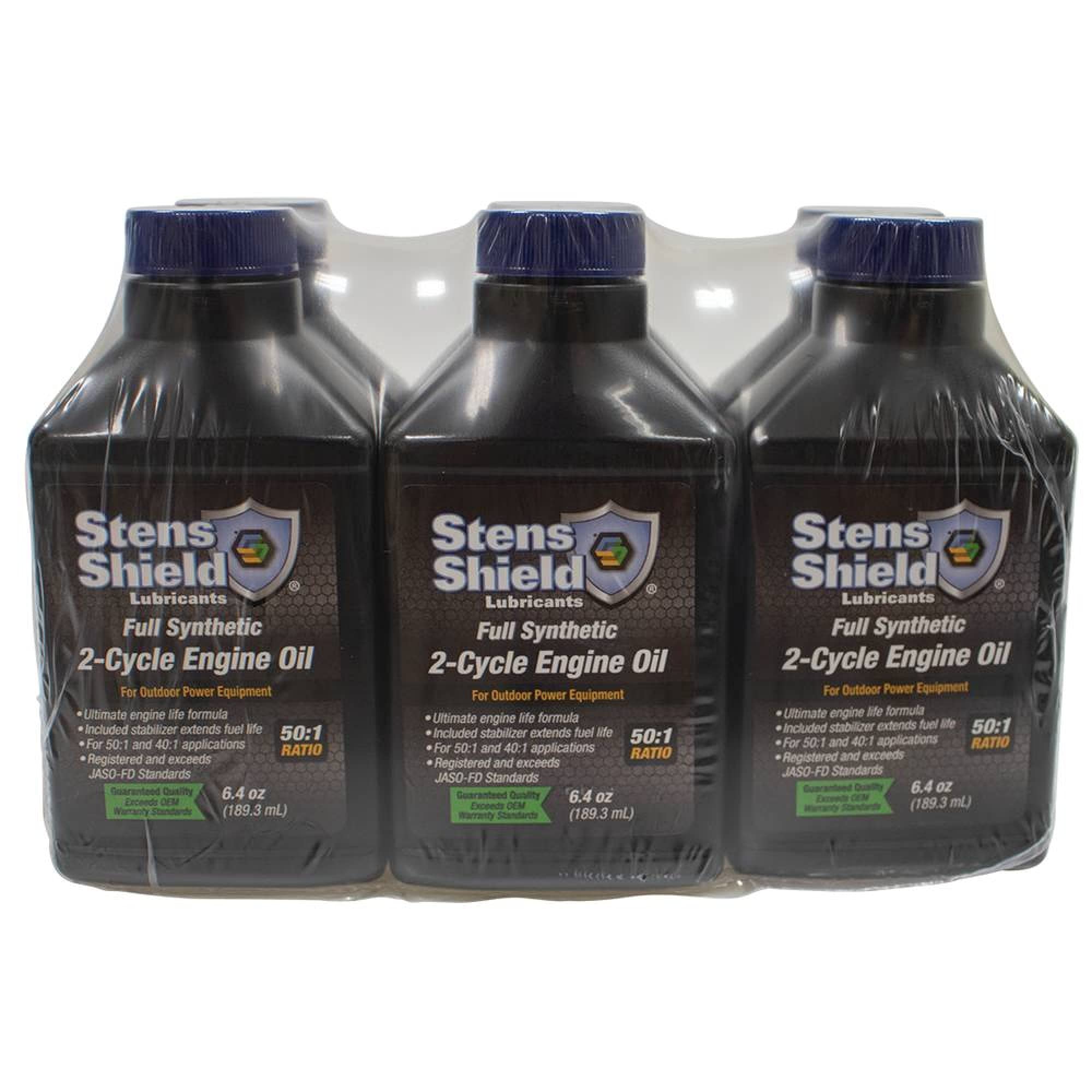 Premium Stens 2-Cycle Engine Oil 770-643 - 24 Pack of 6.4 oz Bottles - Ideal for Lawn Mowers, Chainsaws & Outdoor Power Equipment